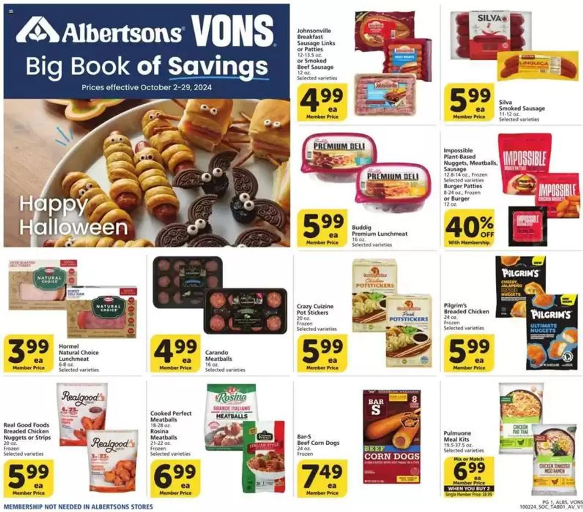 Weekly ad Exclusive deals and bargains from October 2 to October 29 2024 - Page 1