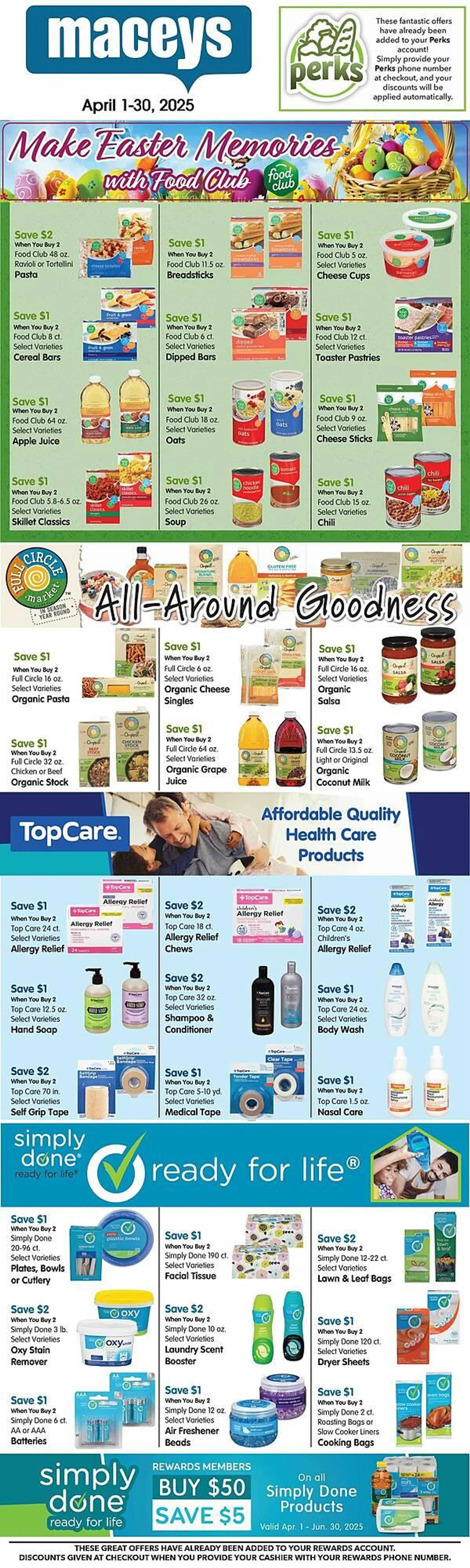 Maceys Weekly Ad - 1