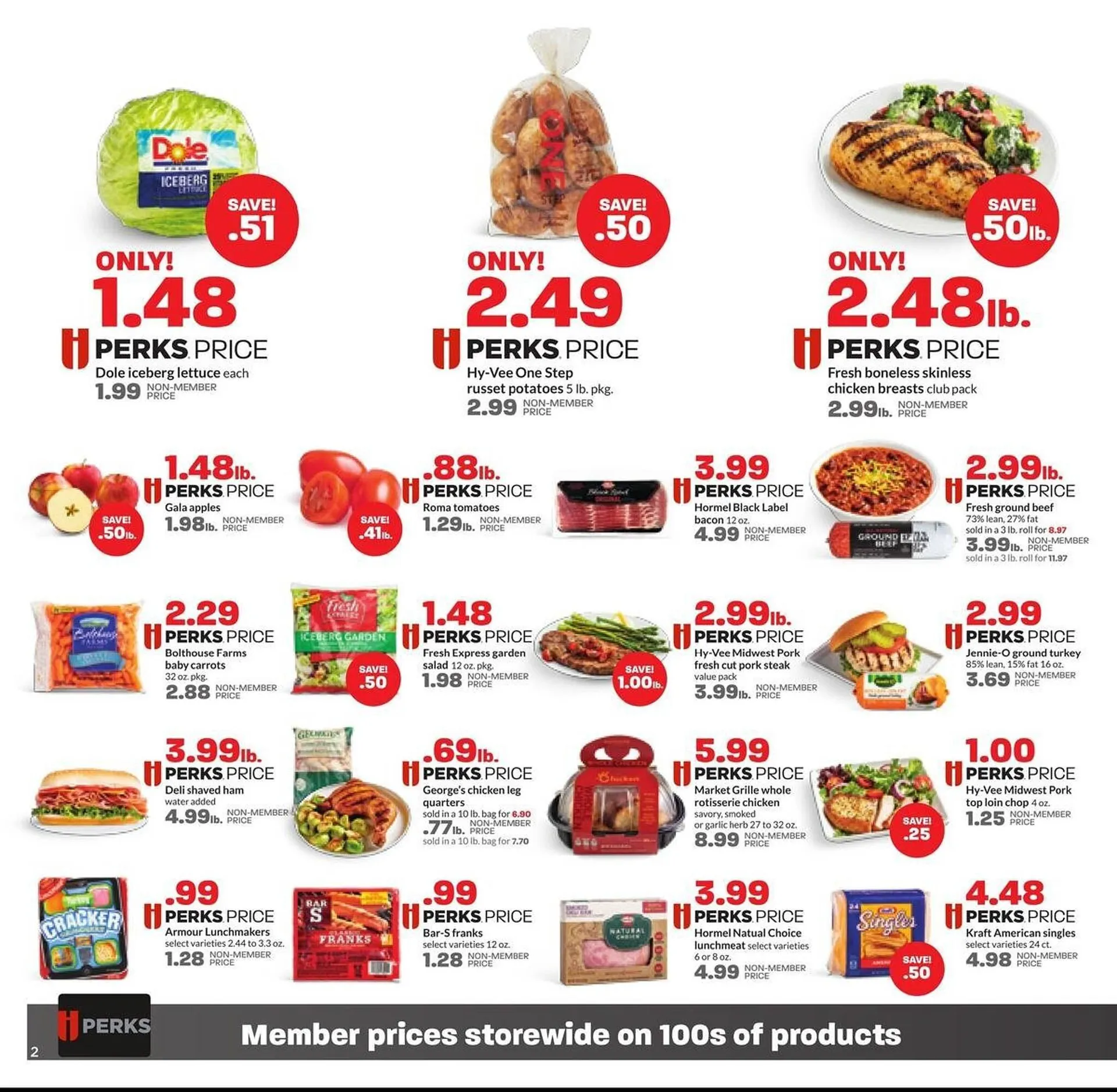 Weekly ad Hy-Vee Weekly Ad from January 1 to January 31 2024 - Page 2