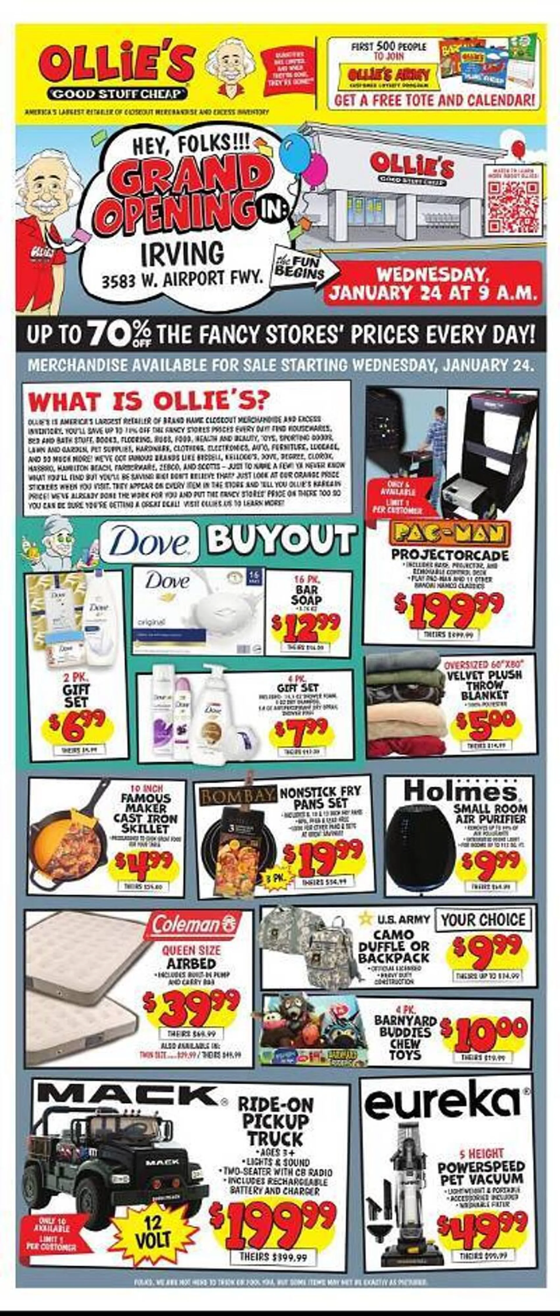 Ollie's Weekly Ad valid until January 31, 2024