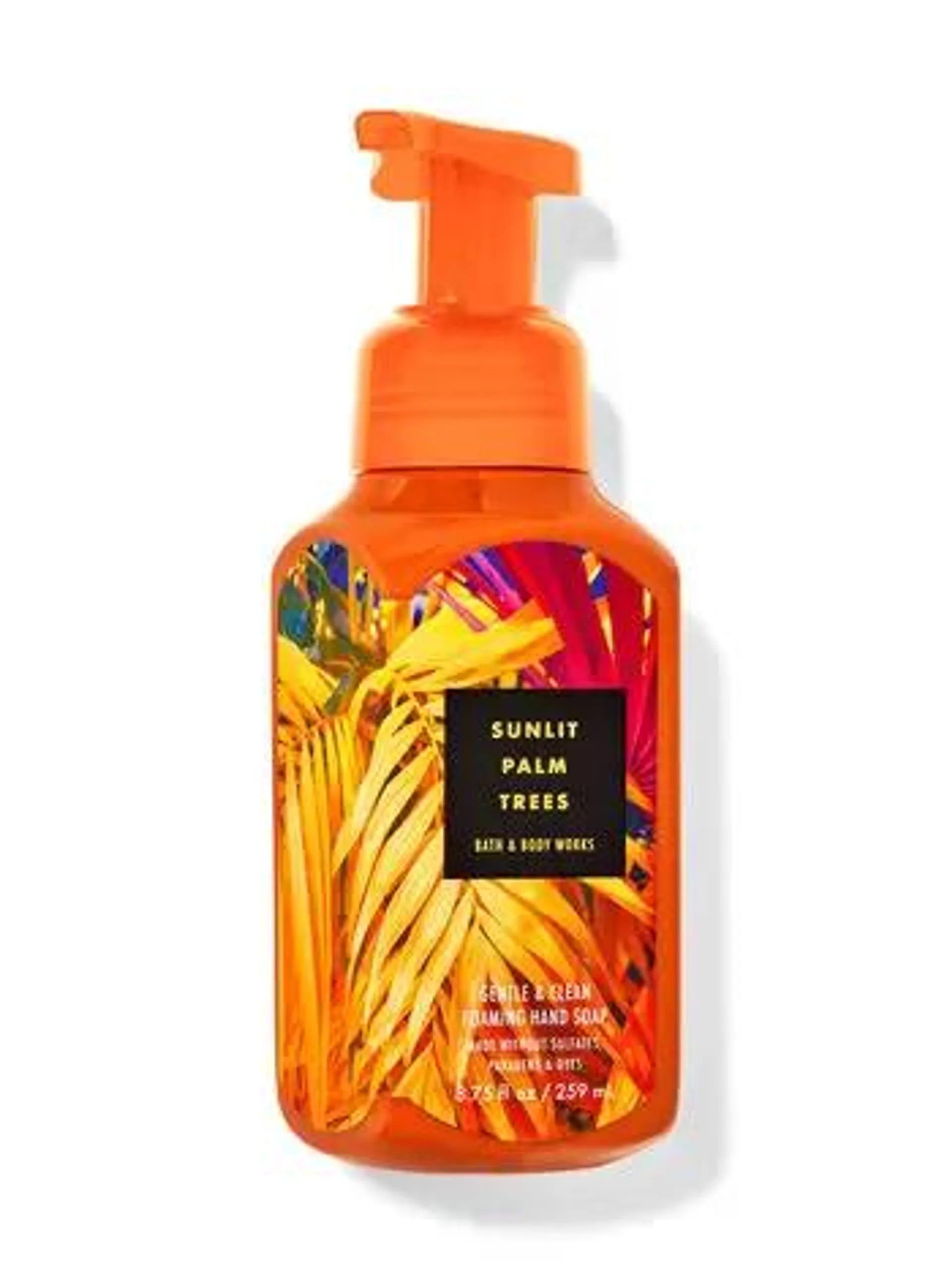 Sunlit Palm Trees Gentle & Clean Foaming Hand Soap