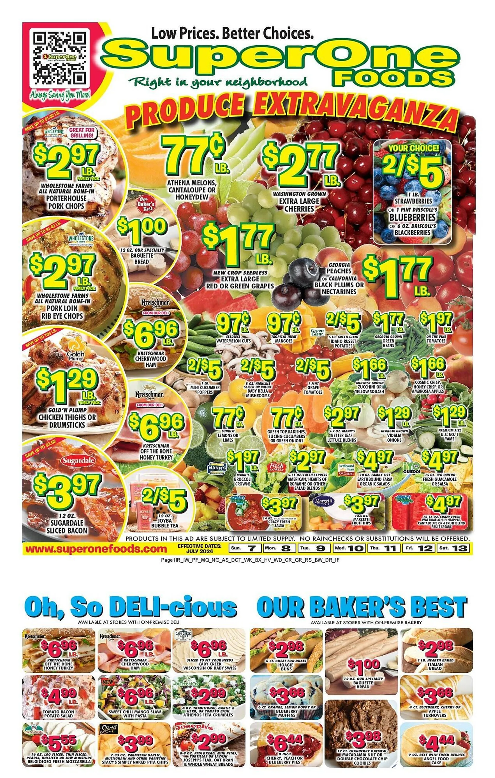 Miners County Market Weekly Ad - 1