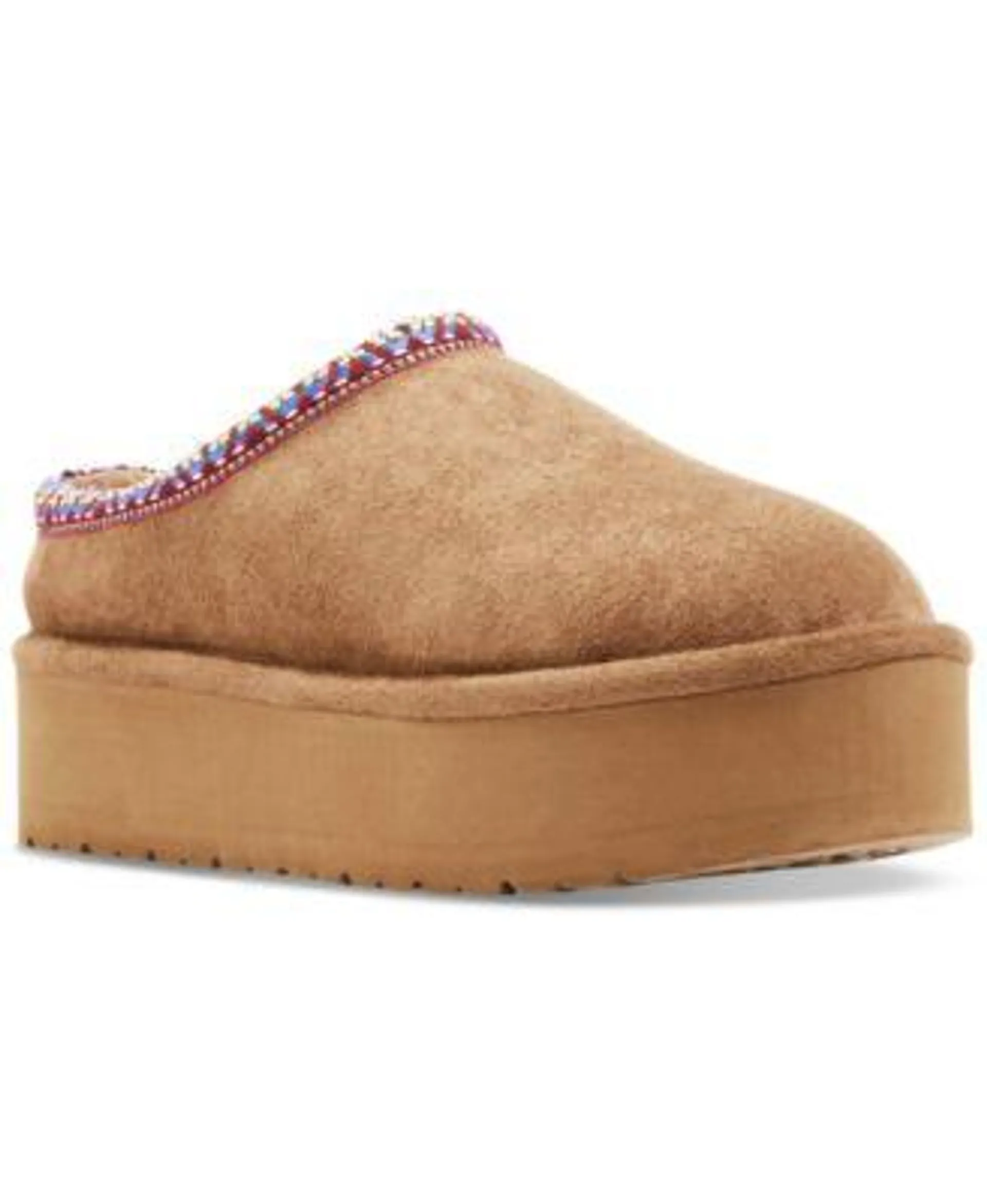 Elyse-W Platform Cozy Clogs