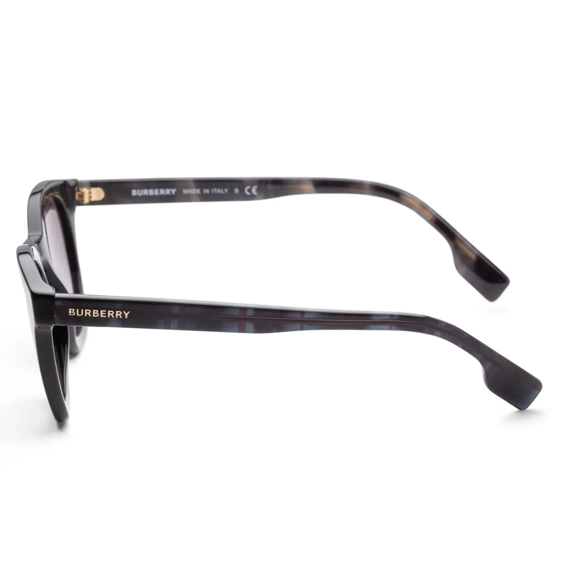 Burberry Women's Yvette BE4367-39808G 49mm Black Sunglasses