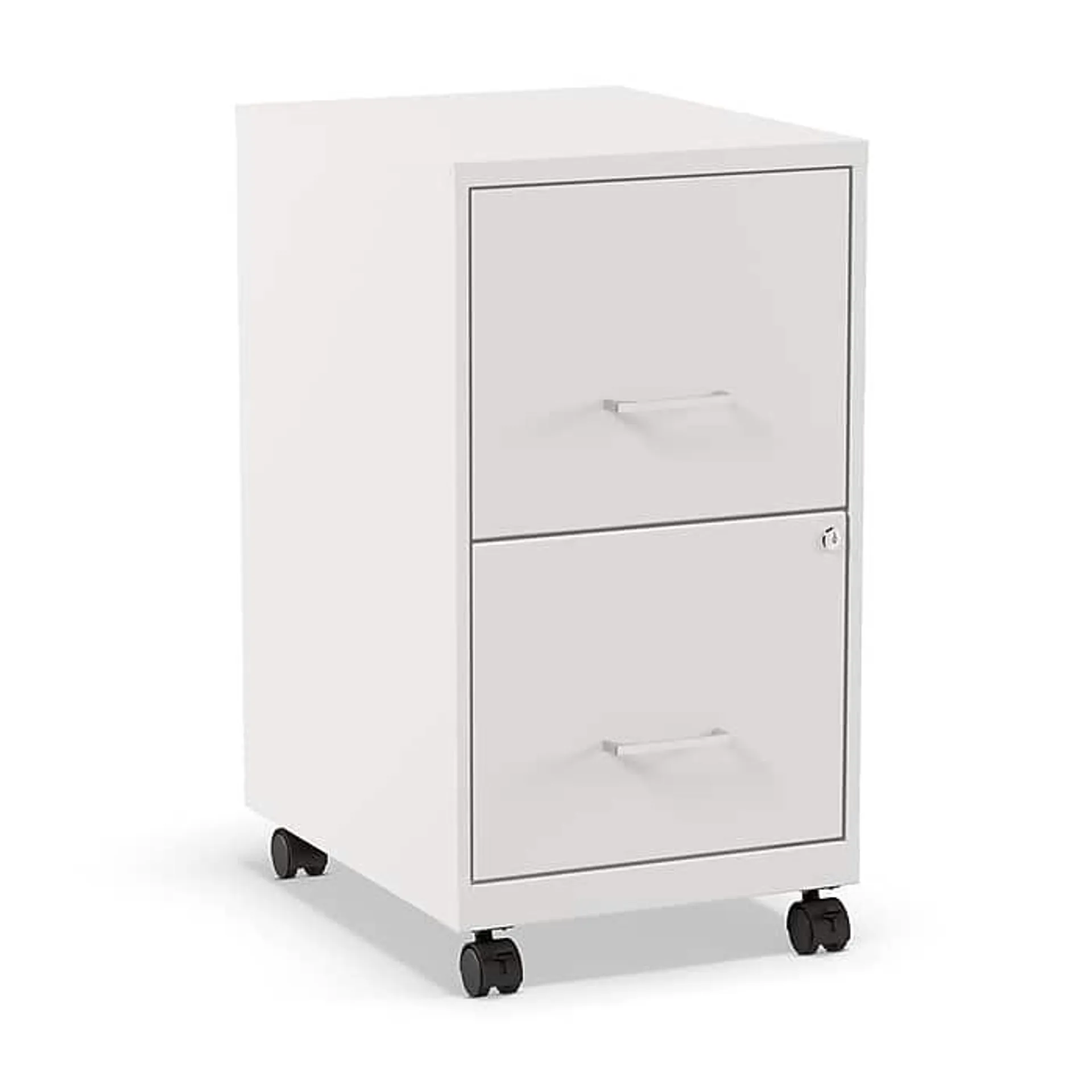 Staples® 2-Drawer Mobile Vertical File Cabinet,