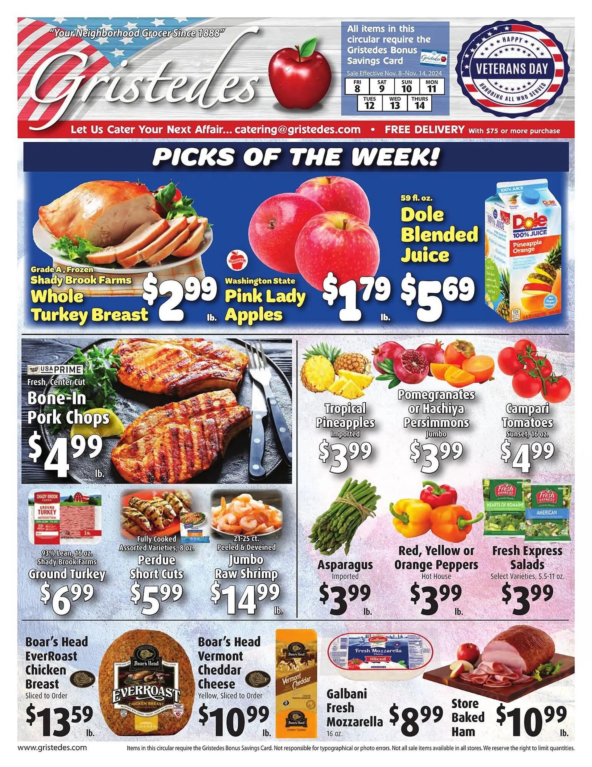 Gristedes Weekly Ad - 1