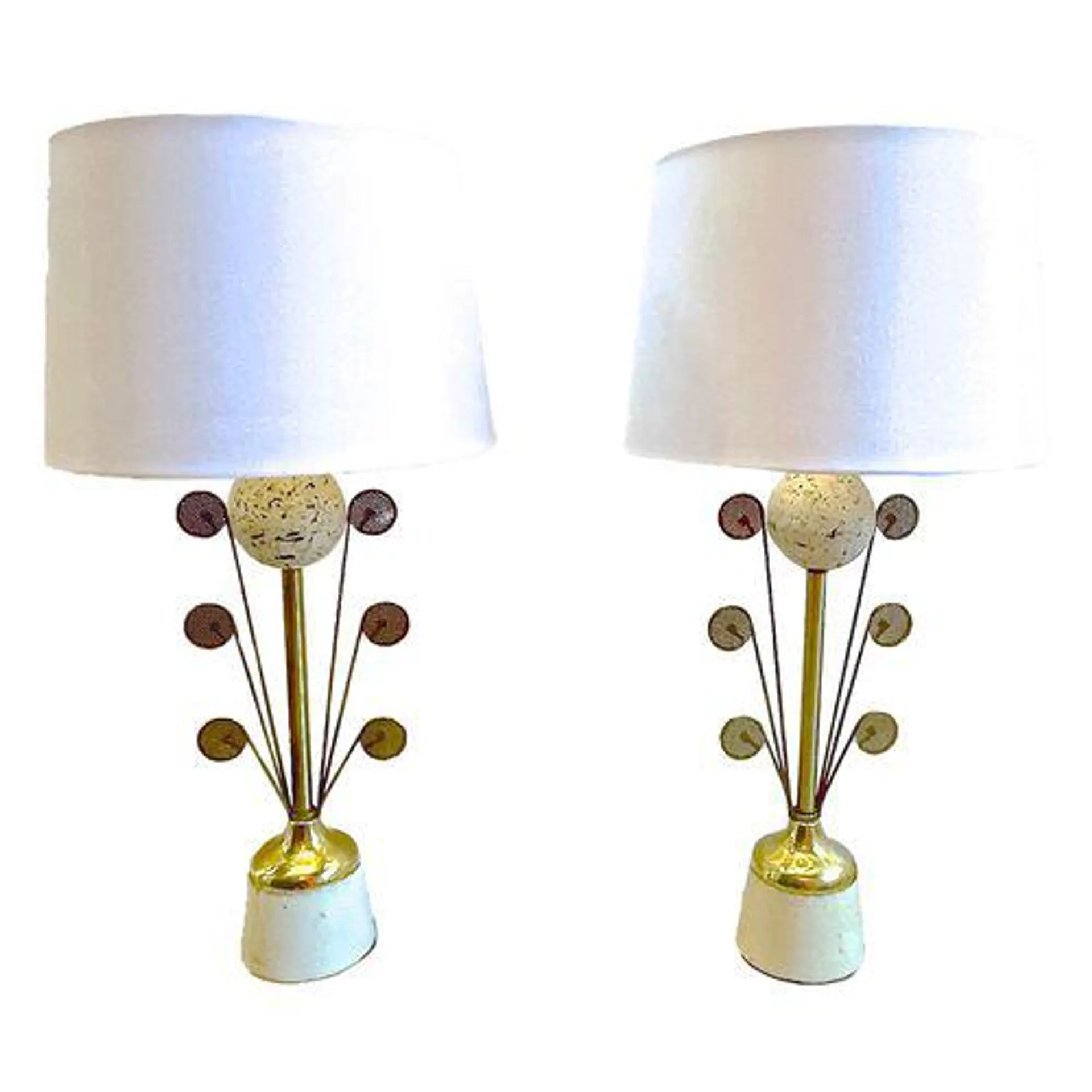 Mid-Century Laurel Lamps, PR.