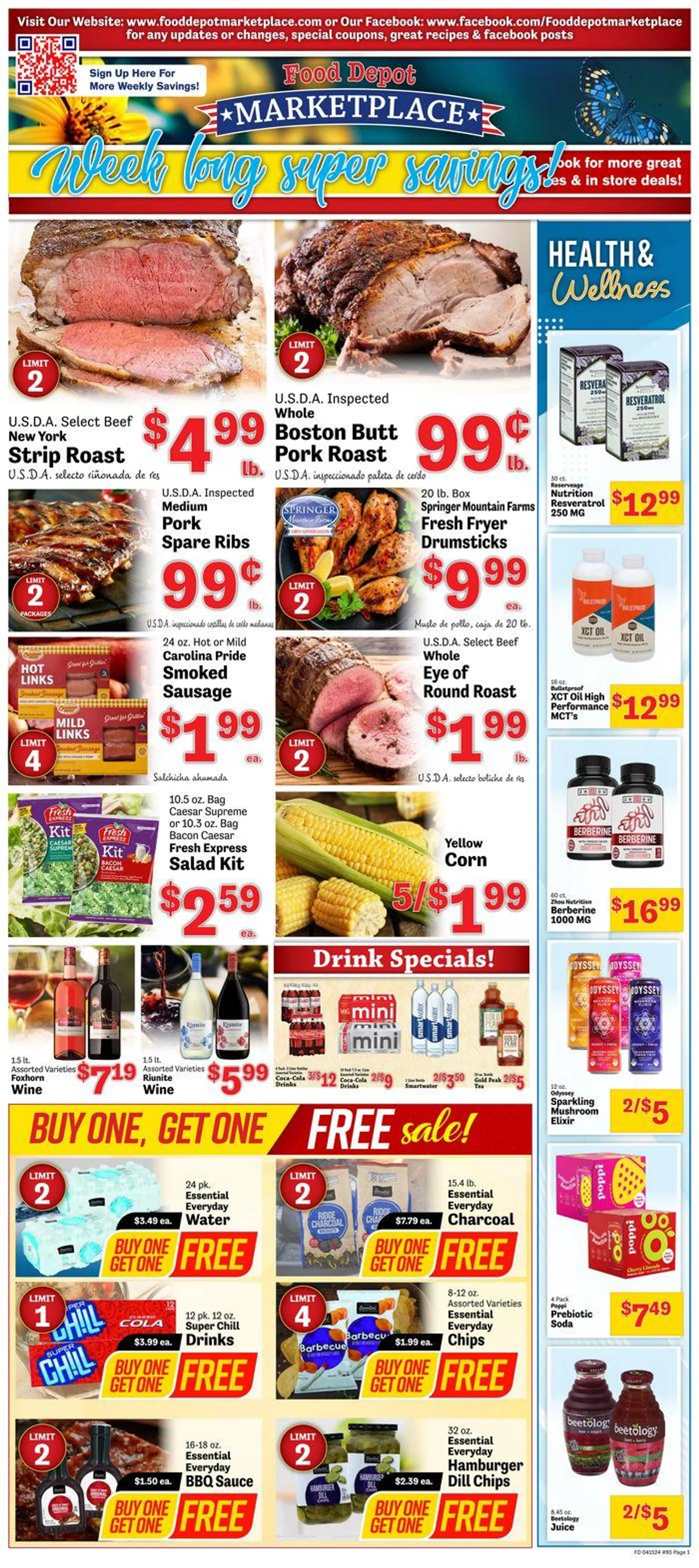 Week Long Super Savings - 1