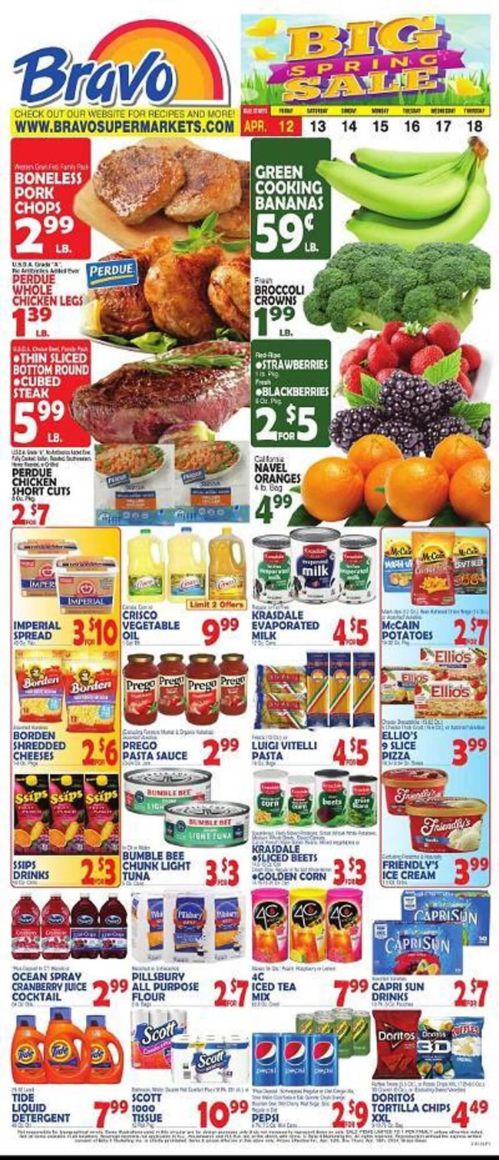 Bravo Supermarkets Weekly Ad - 1
