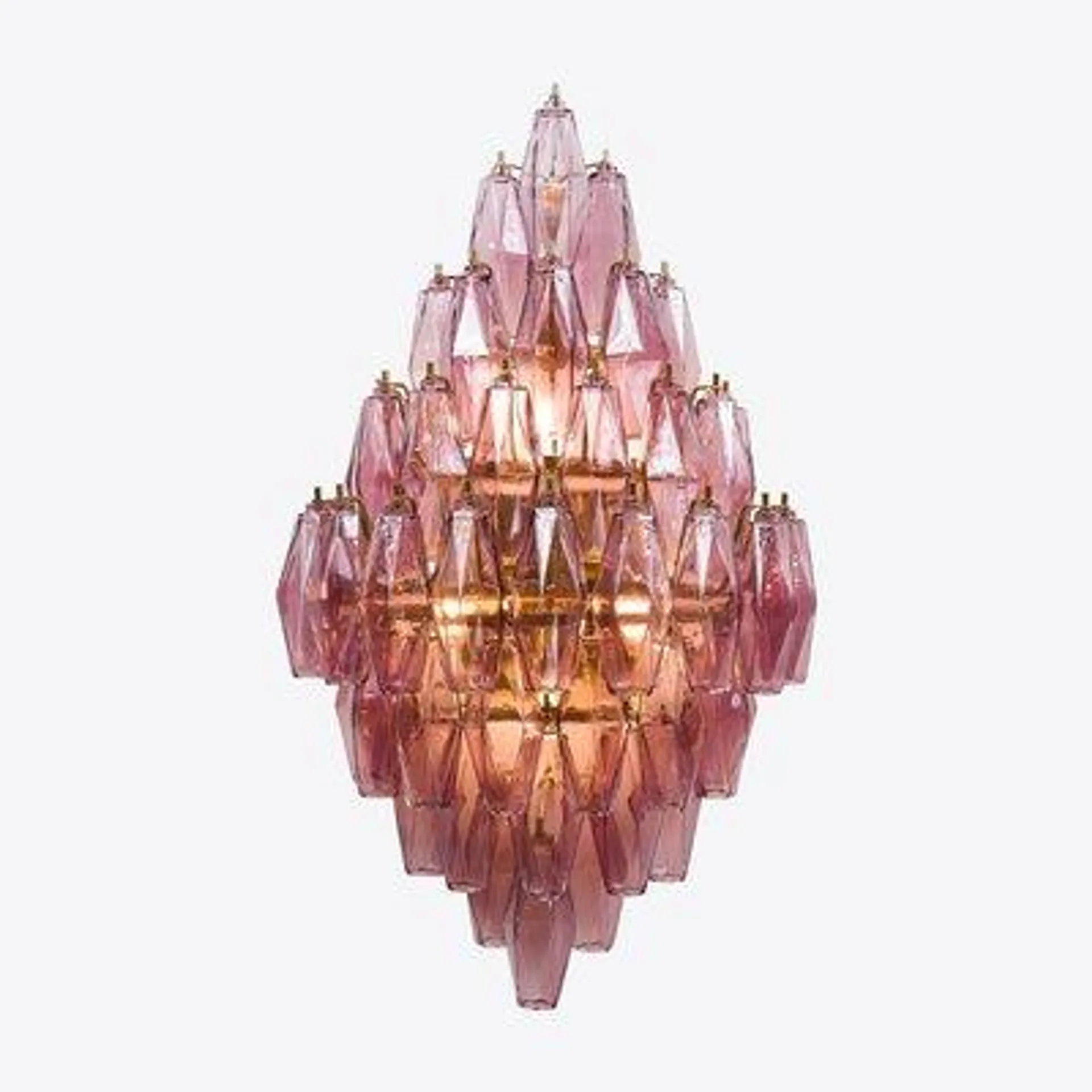 Lilac Sorrento Wall Light from Pure White Lines