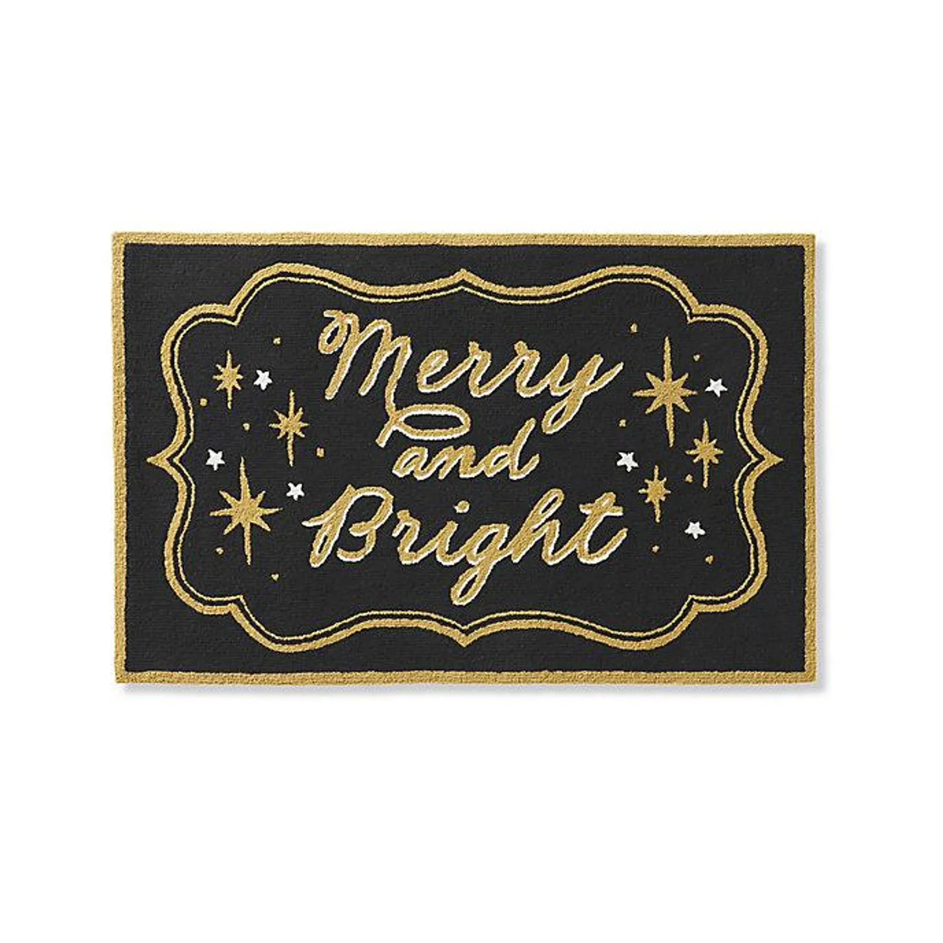 Merry and Bright Door Mat