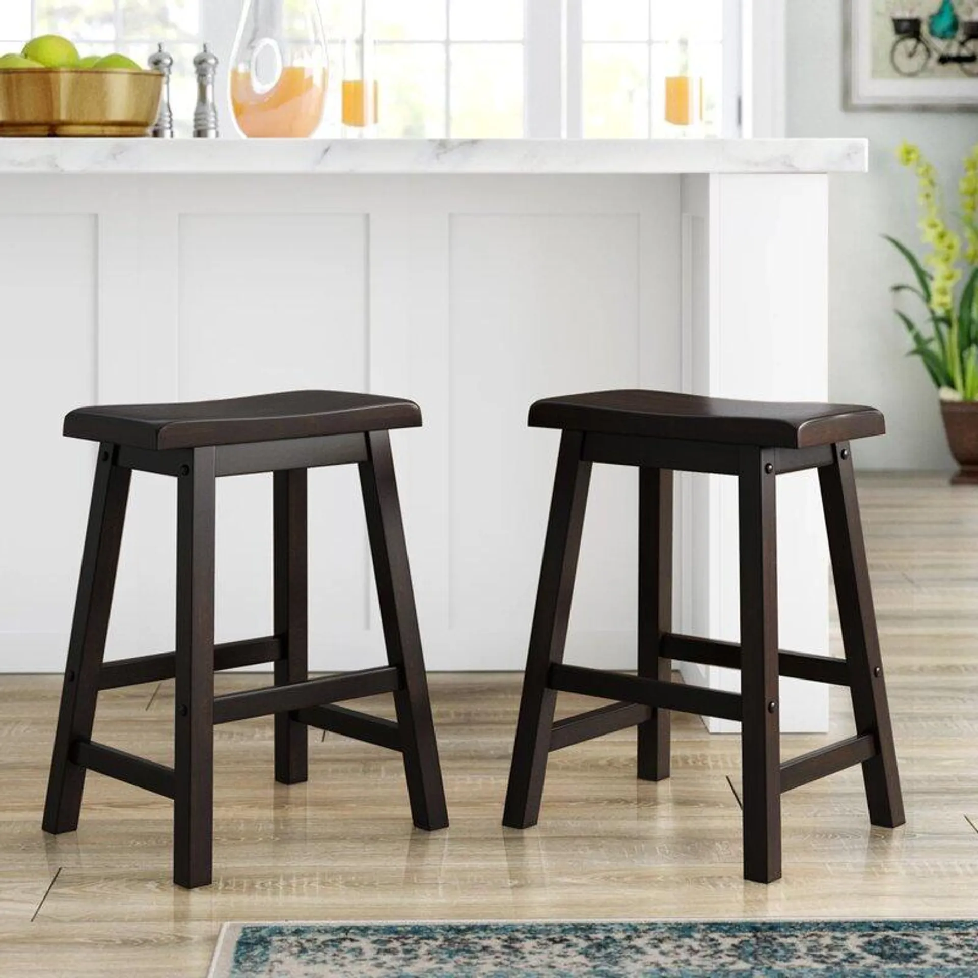 Danara Solid Wood Bar & Counter Stool