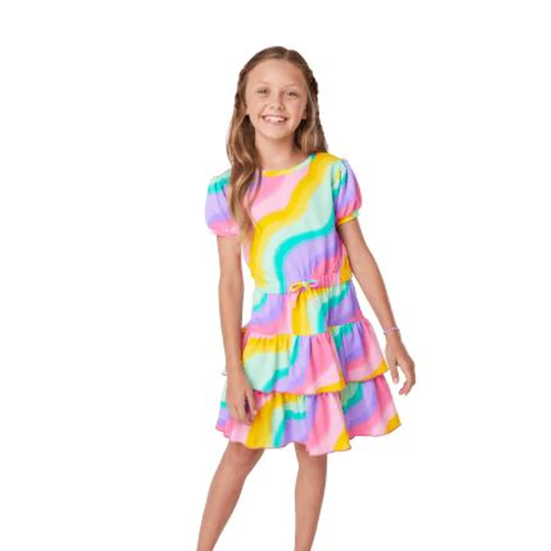 Summer’s™ Rainbow Swirl Dress for Girls (Girl of the Year™ 2025)