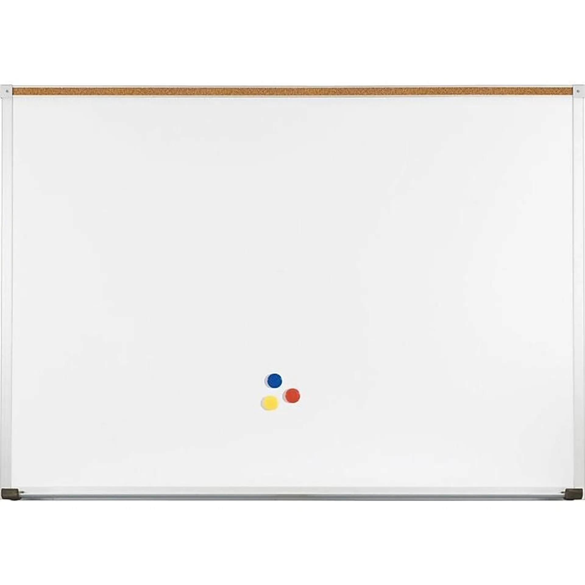 Green-Rite Whiteboard with Deluxe Aluminum Trim 4x6