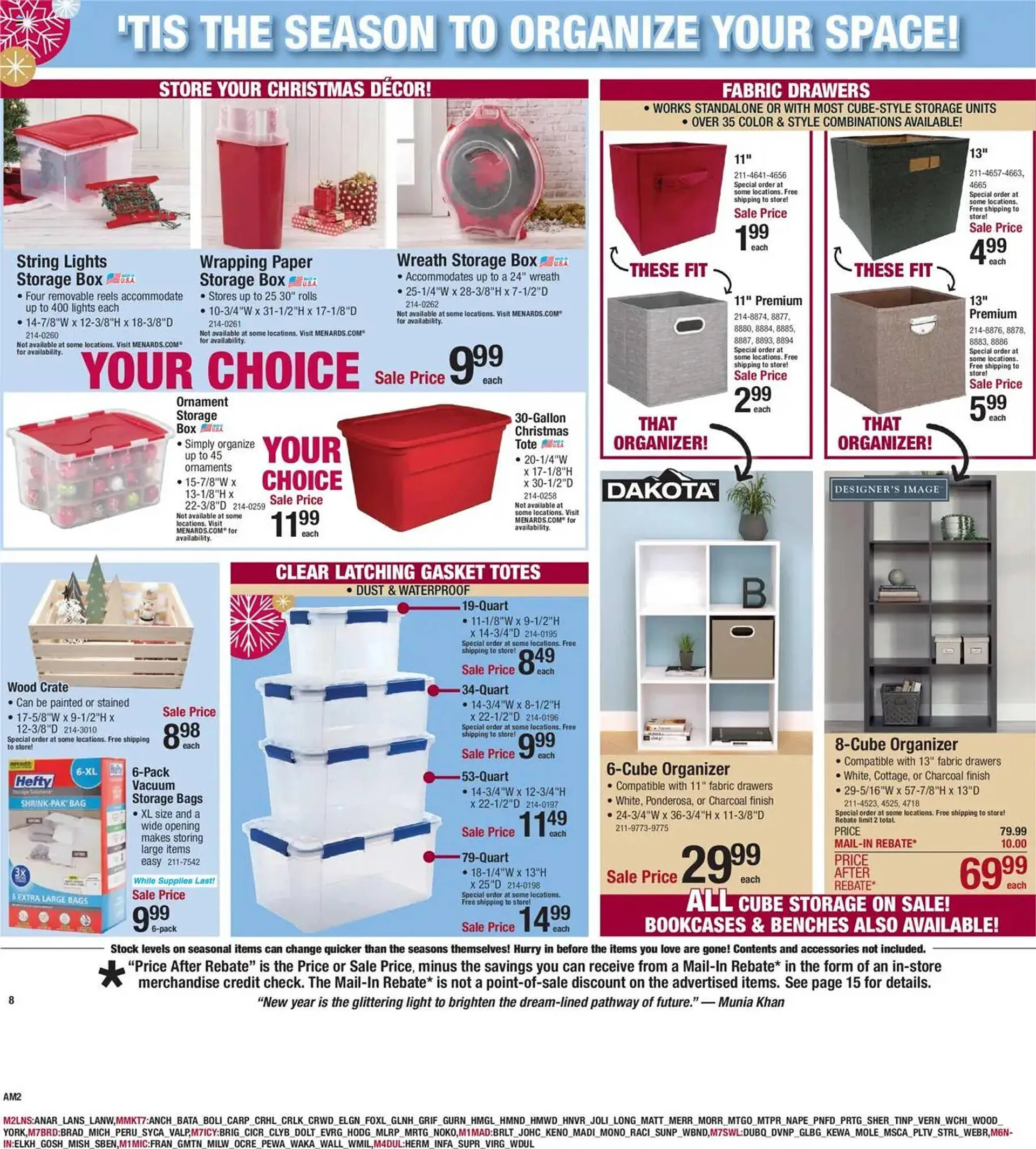 Weekly ad Menards Weekly Ad from December 19 to December 31 2024 - Page 14