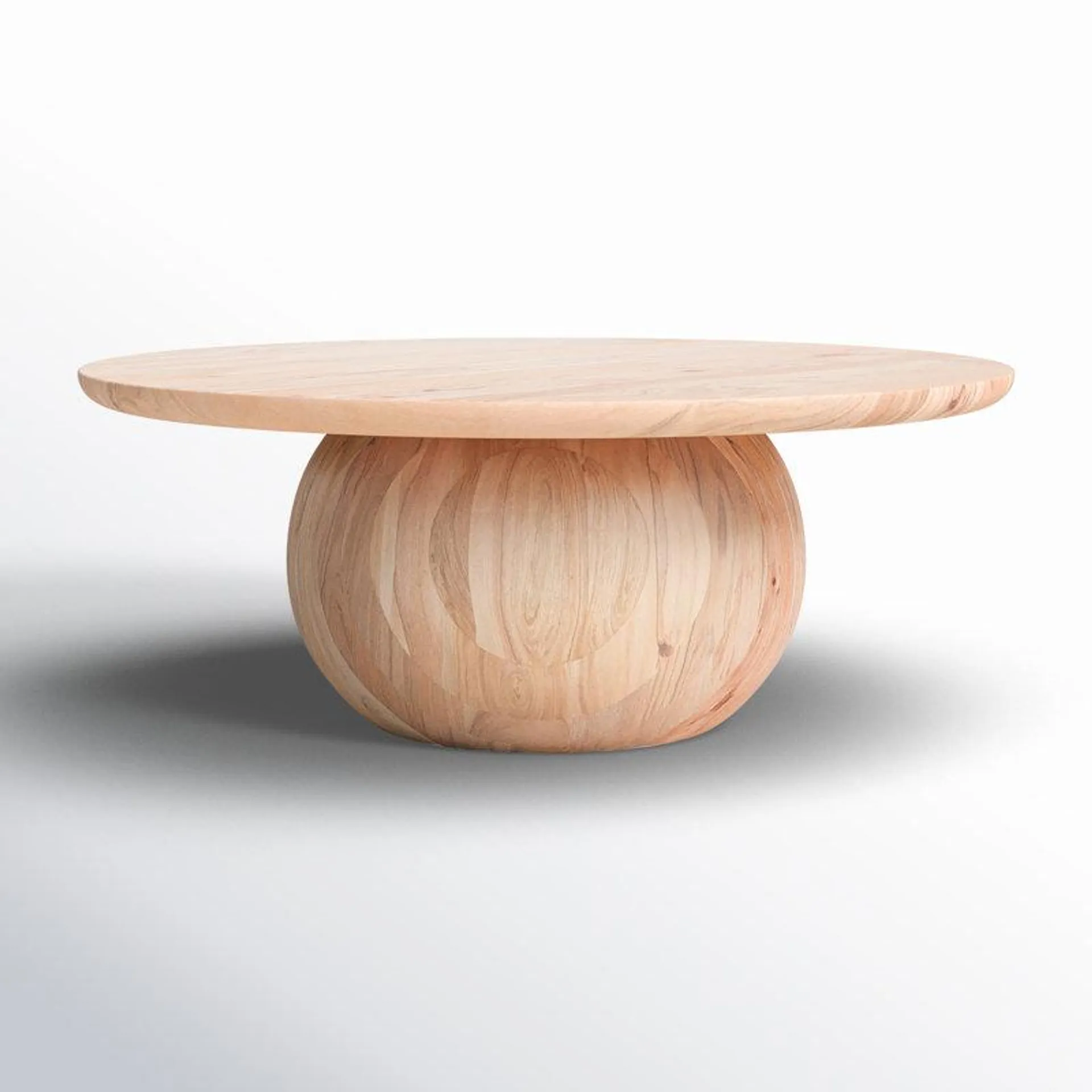 Natural Iver Solid Wood Coffee Table