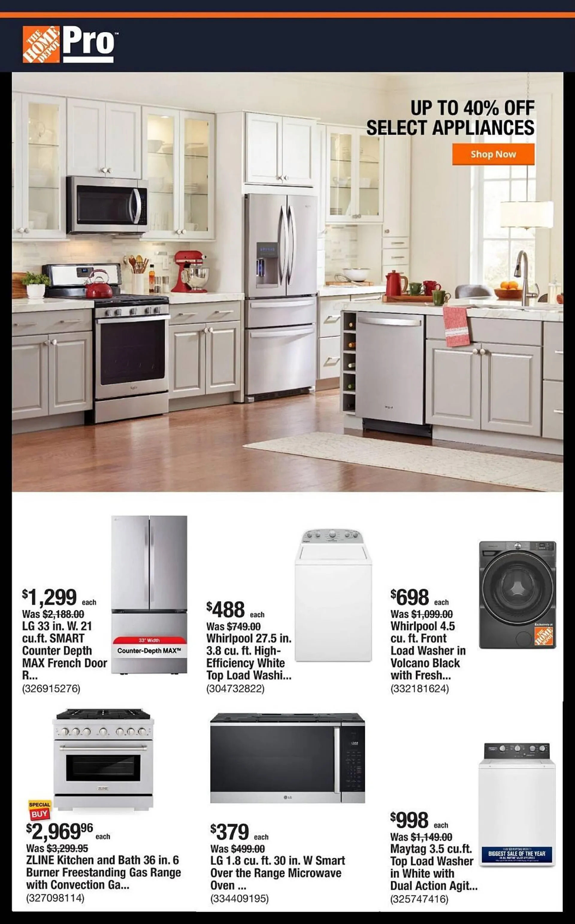 Weekly ad The Home Depot Weekly Ad from May 26 to June 2 2025 - Page 1