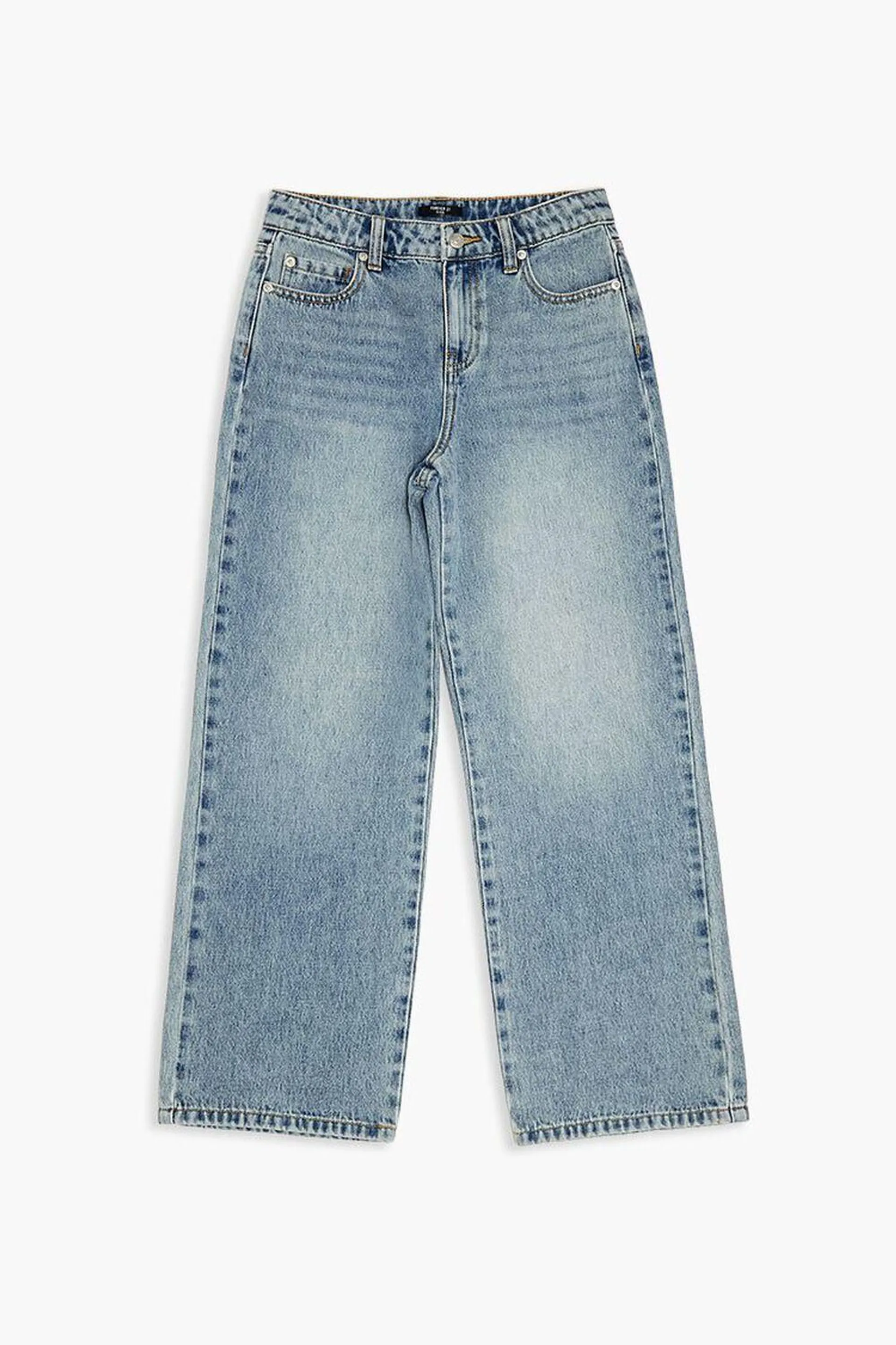 Girls Bow Baggy Jeans (Kids)