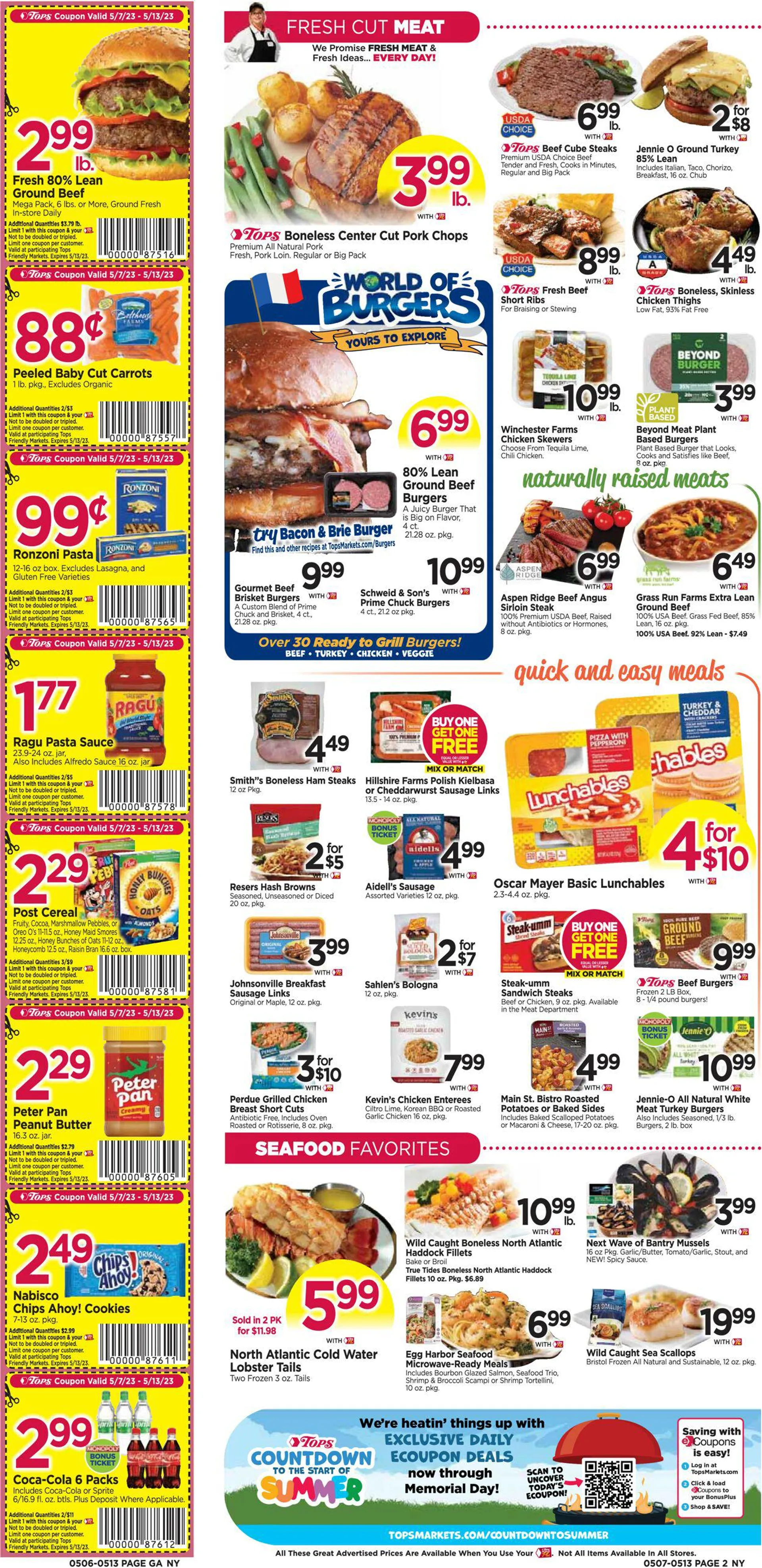 Tops Friendly Markets Current weekly ad - 2