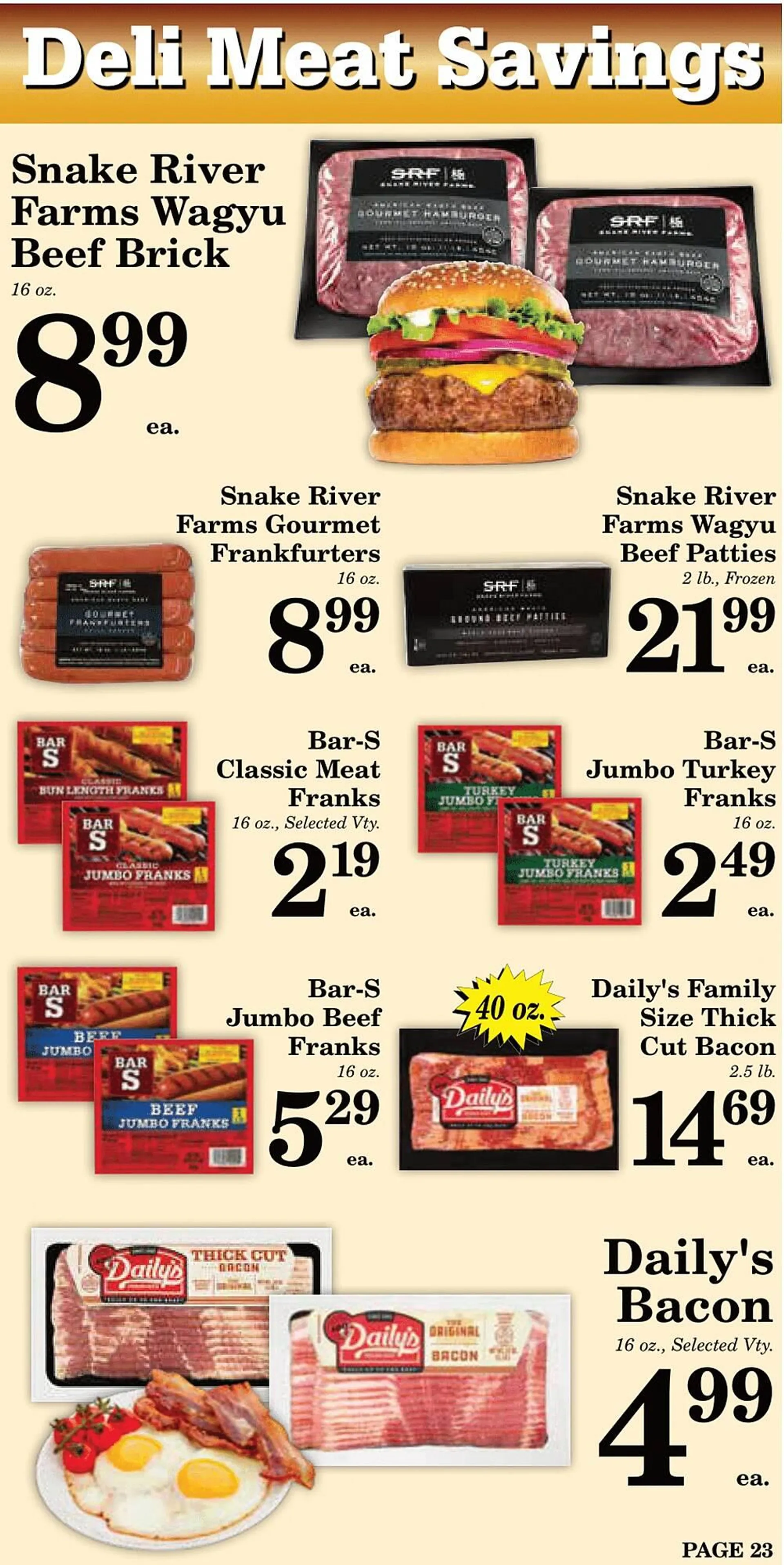 Weekly ad Harvest Foods ad from June 26 to July 30 2024 - Page 23