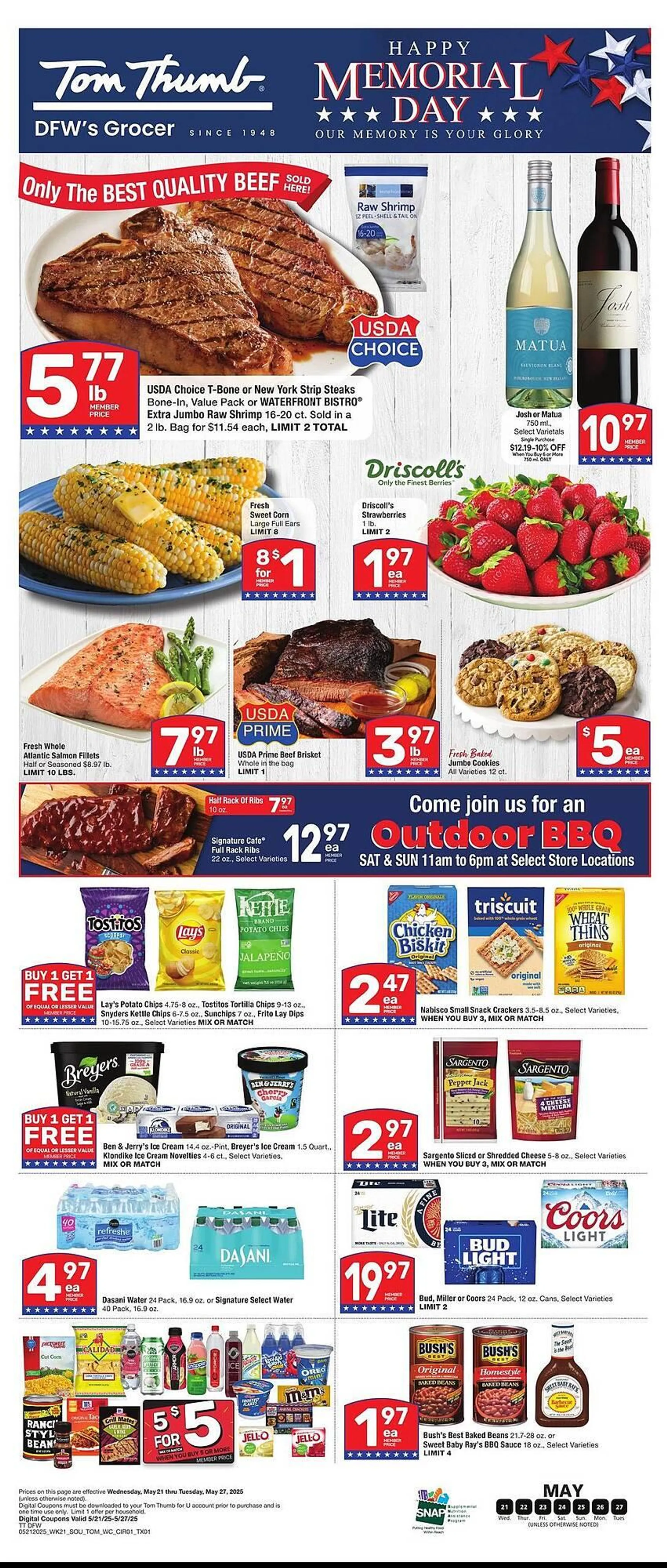 Tom Thumb Weekly Ad - 1