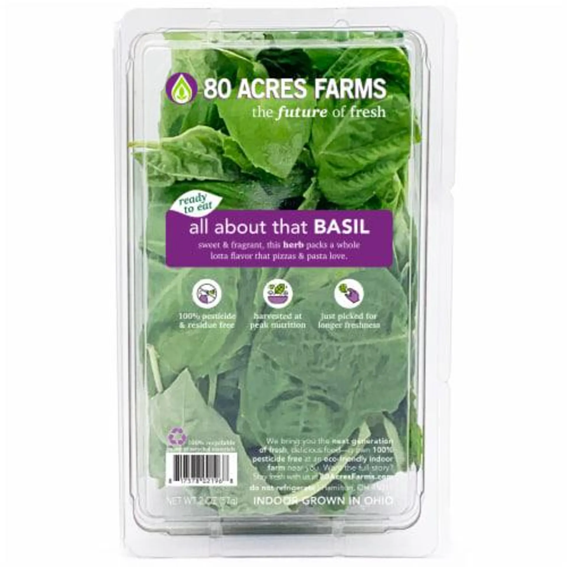 80 Acres Farms™ Fresh All About That BASIL