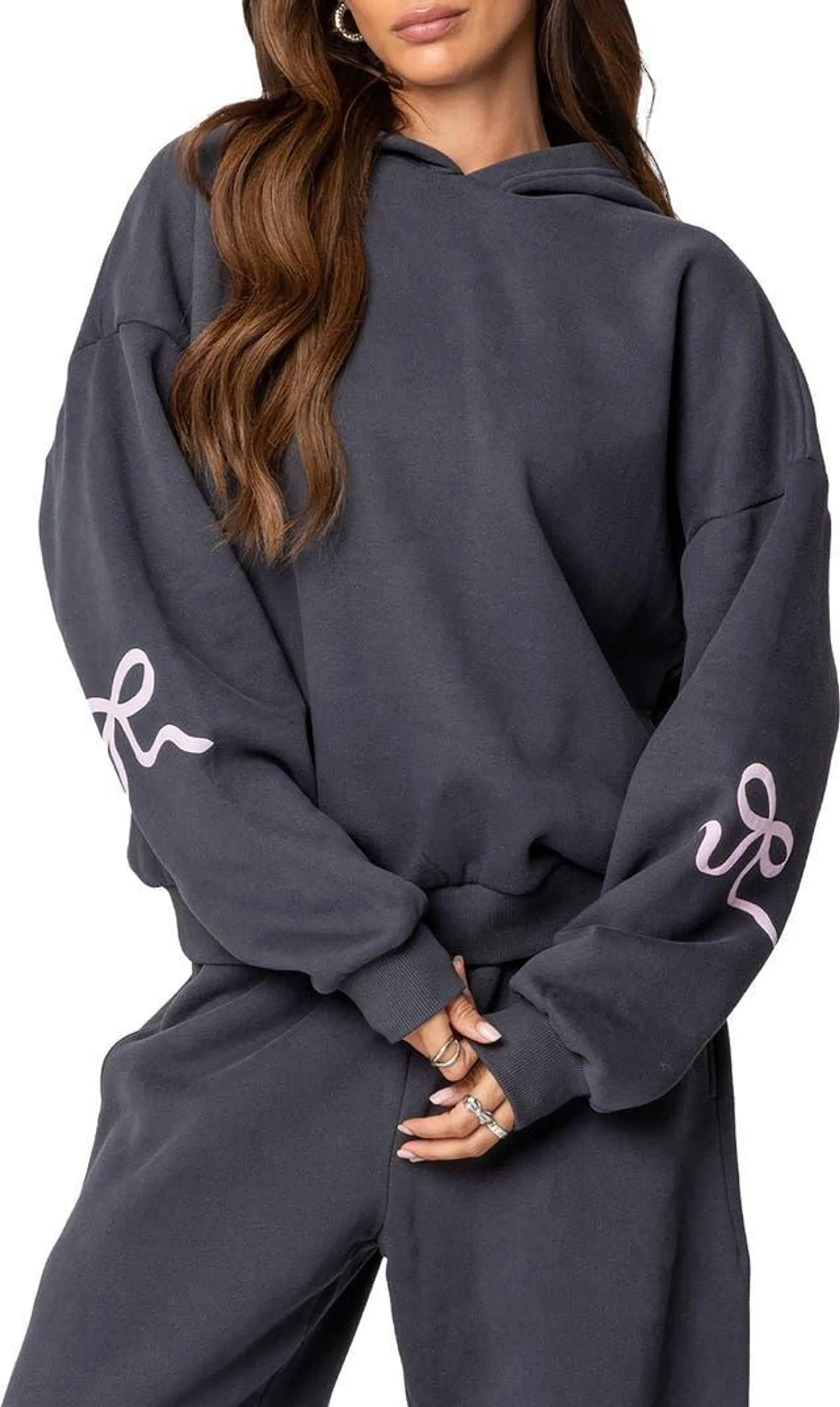 Bonney Bow Oversize Hoodie