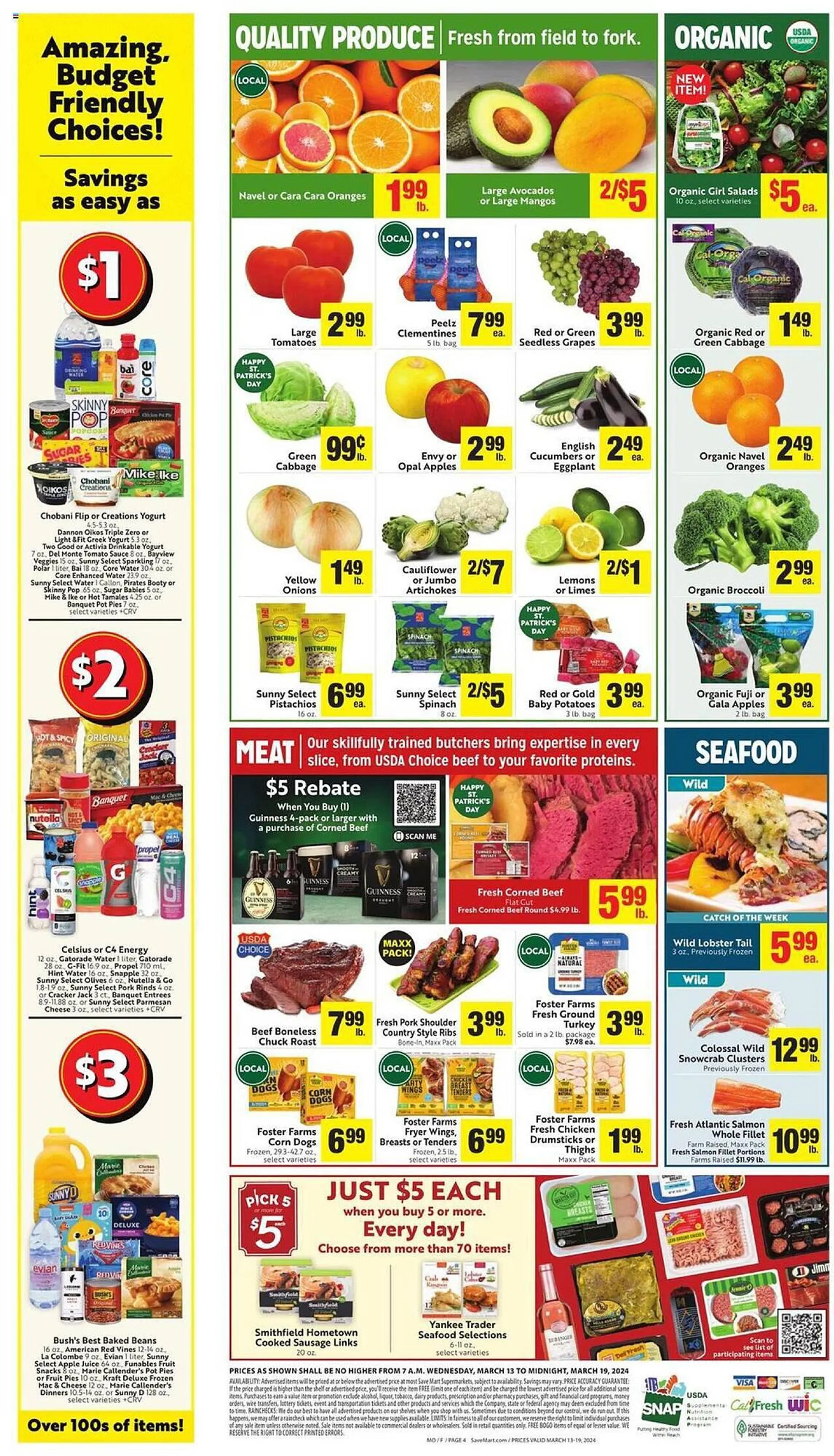 Weekly ad Save Mart Weekly Ad from March 13 to March 19 2024 - Page 4