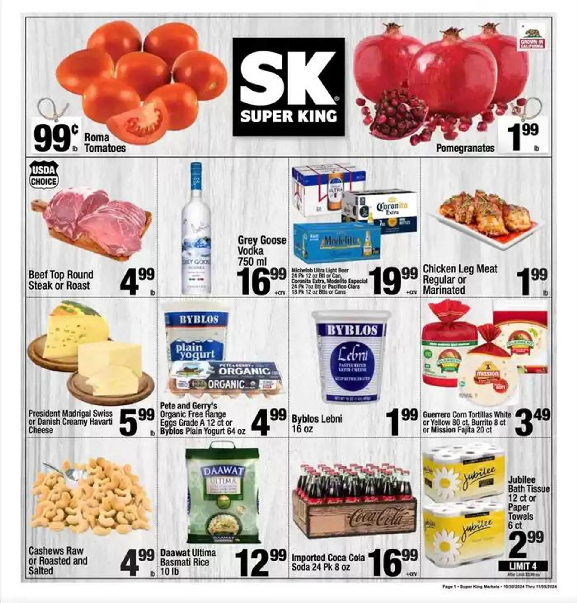 Weekly add Super King Markets - 1