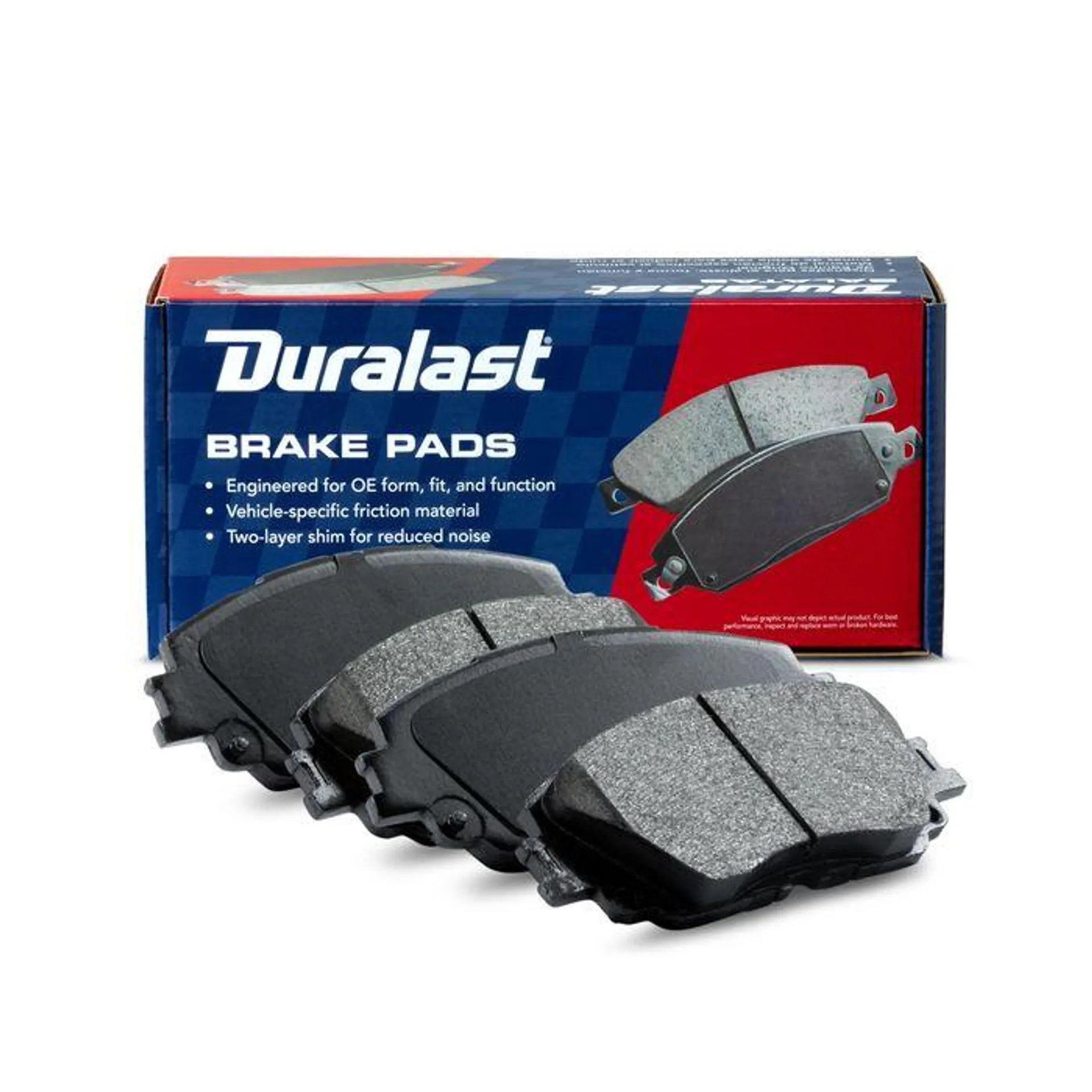 Duralast Ceramic Brake Pads D2076