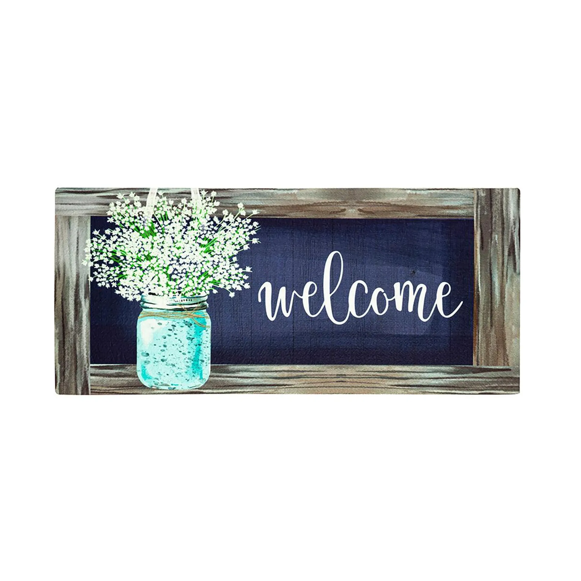 Mason Jar Welcome Sassafras Switch Mat