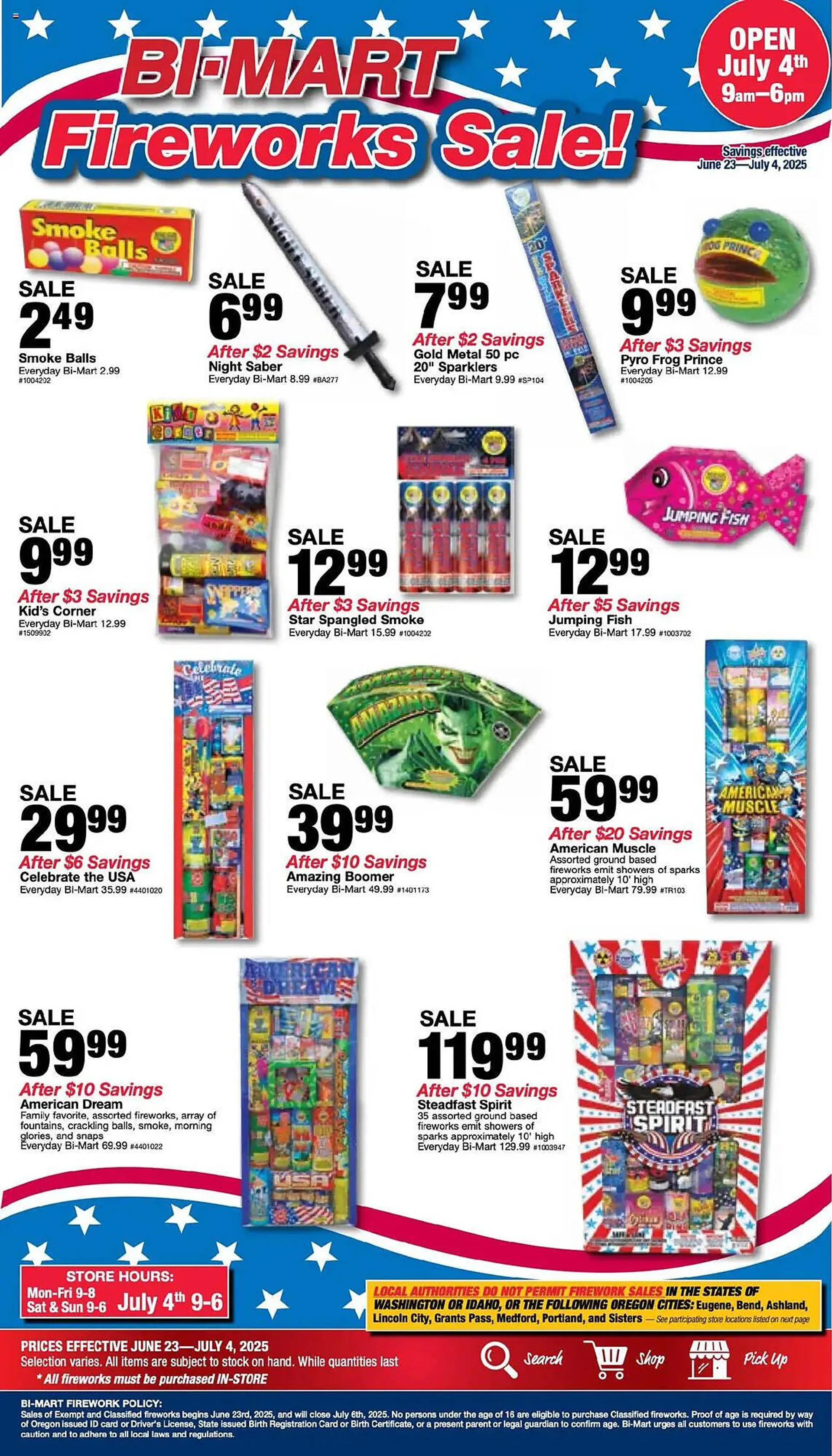 Weekly ad Bi-Mart Weekly Ad from June 23 to July 5 2025 - Page 1