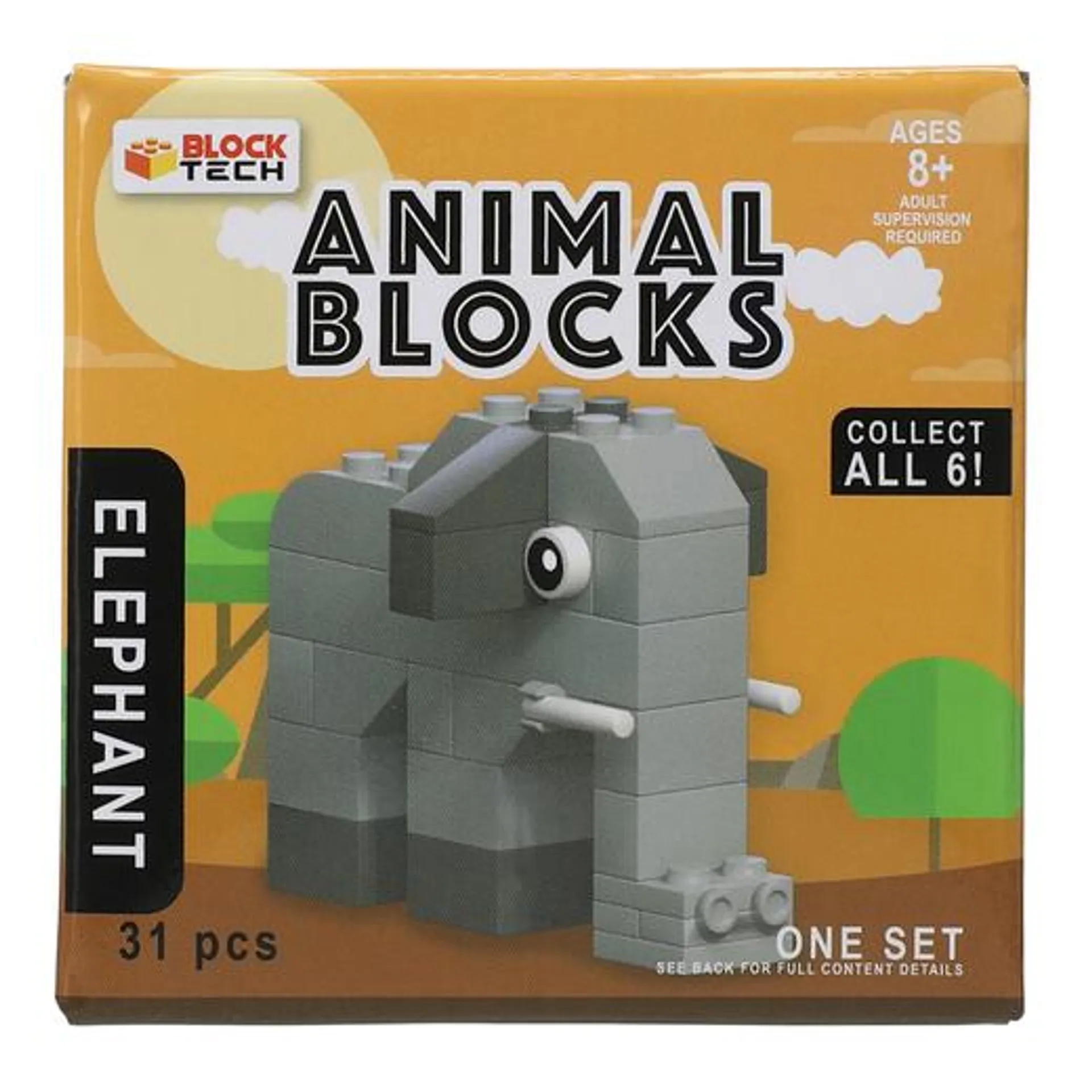 Block Tech® Animal Blocks Set