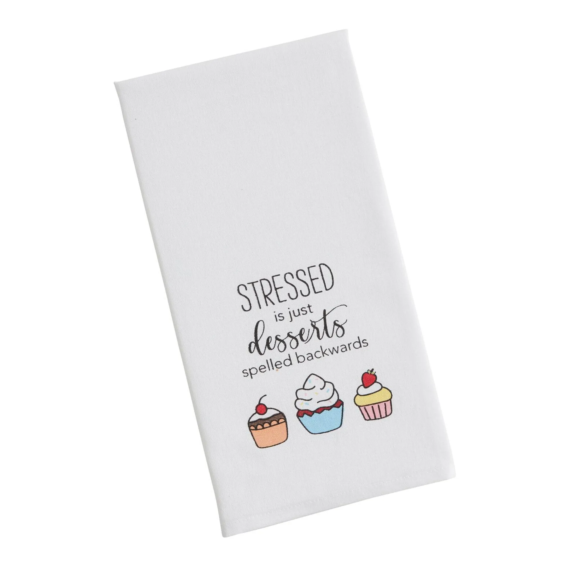 Illustrated Food Kitchen Towel