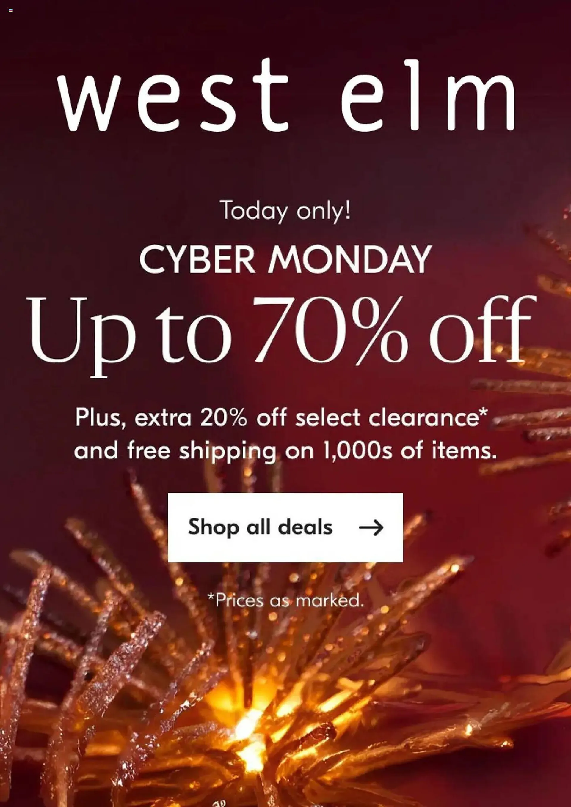 West Elm Weekly Ad - 1