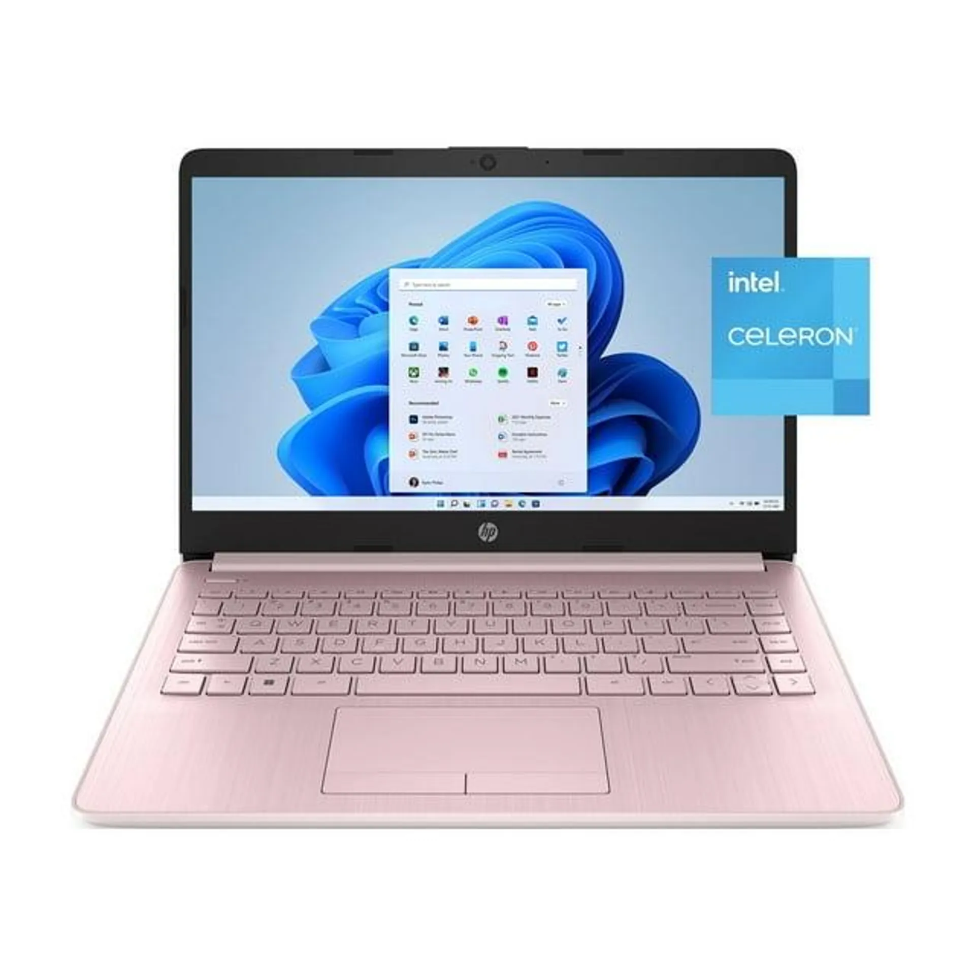 Restored HP 14-cf2112wm Stream 14" HD Celeron N4020 1.1GHz Intel UHD Graphics 600 4GB RAM 64GB SSD Win 11 Home Rose Pink (Refurbished)