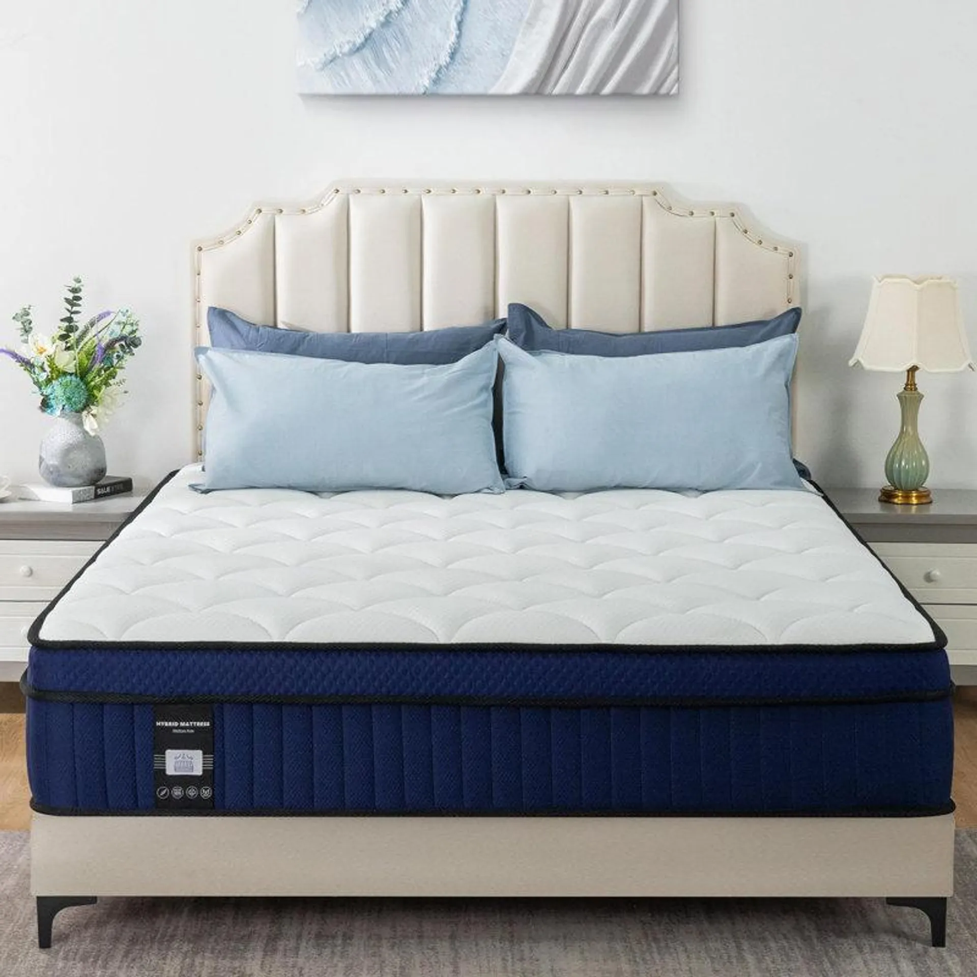 12'' Medium Gel Memory Hybrid Mattress in a Box