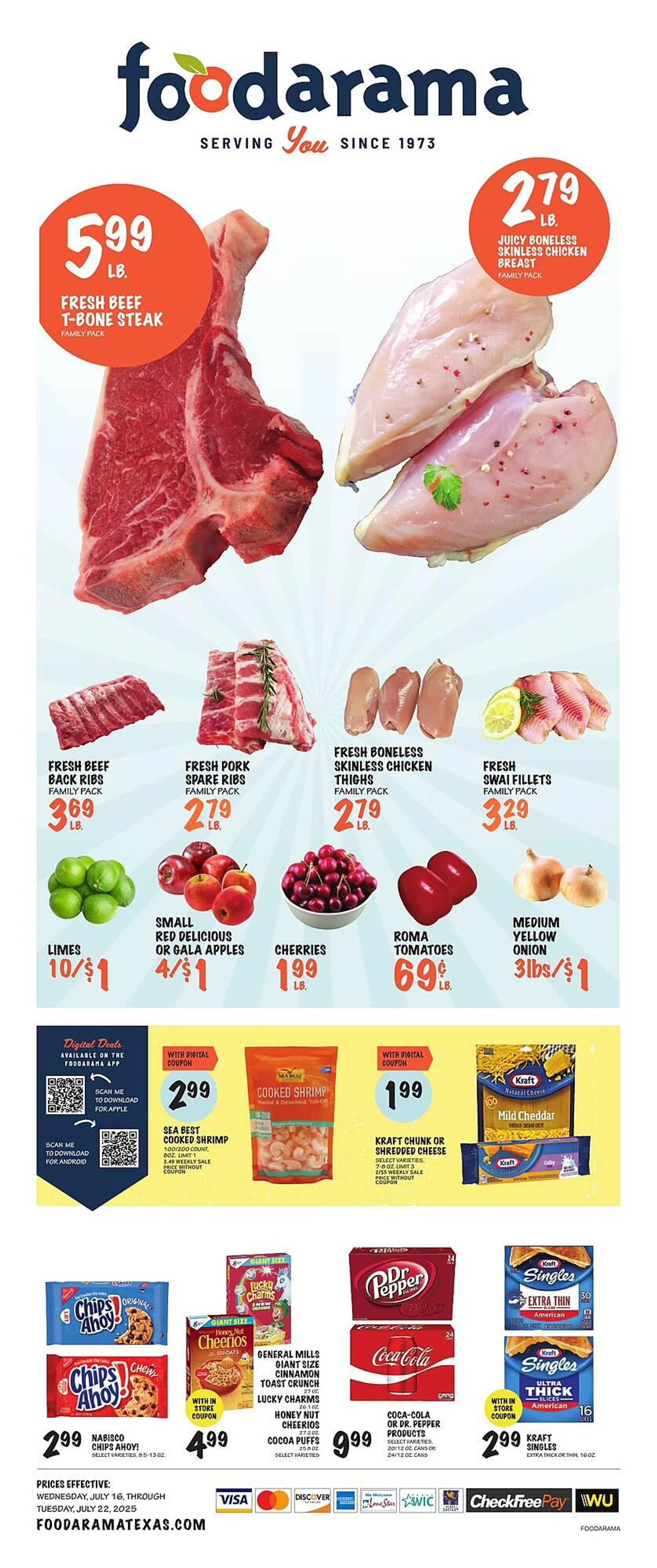 Weekly ad Foodarama Weekly Ad from July 16 to July 22 2025 - Page 1