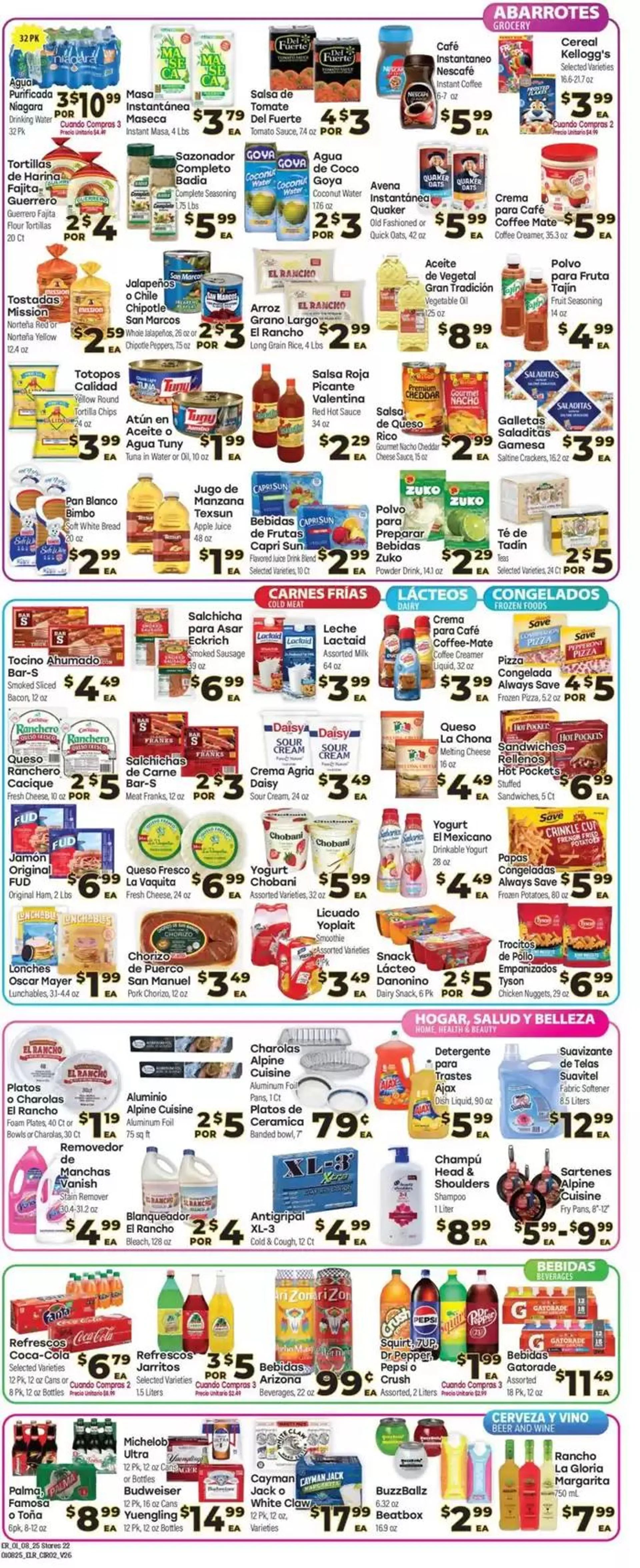 Weekly ad Supermercado El Rancho Weekly ad from January 8 to January 15 2025 - Page 2