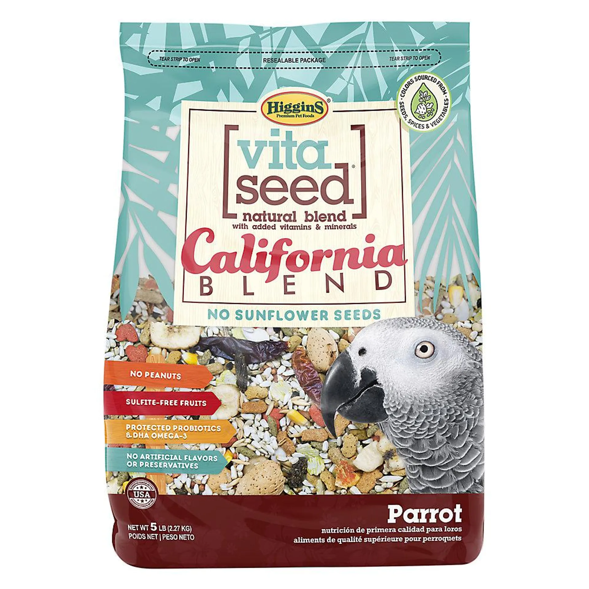 Higgins Vita Seed California Blend Bird Food