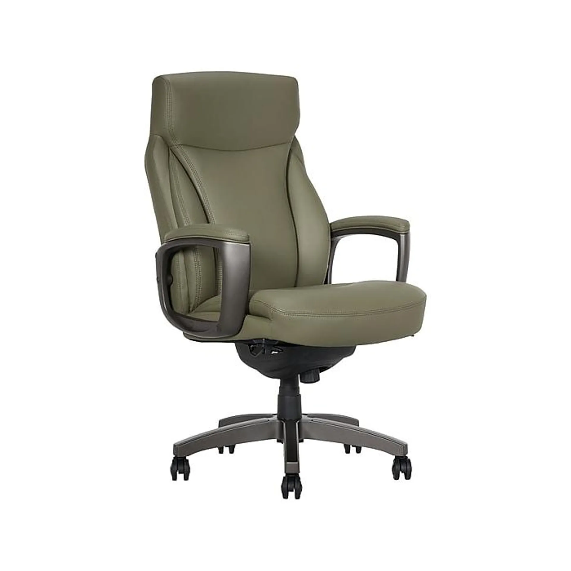 La-Z-Boy Arcadian Ergonomic Bonded Leather Swivel Executive Chair,