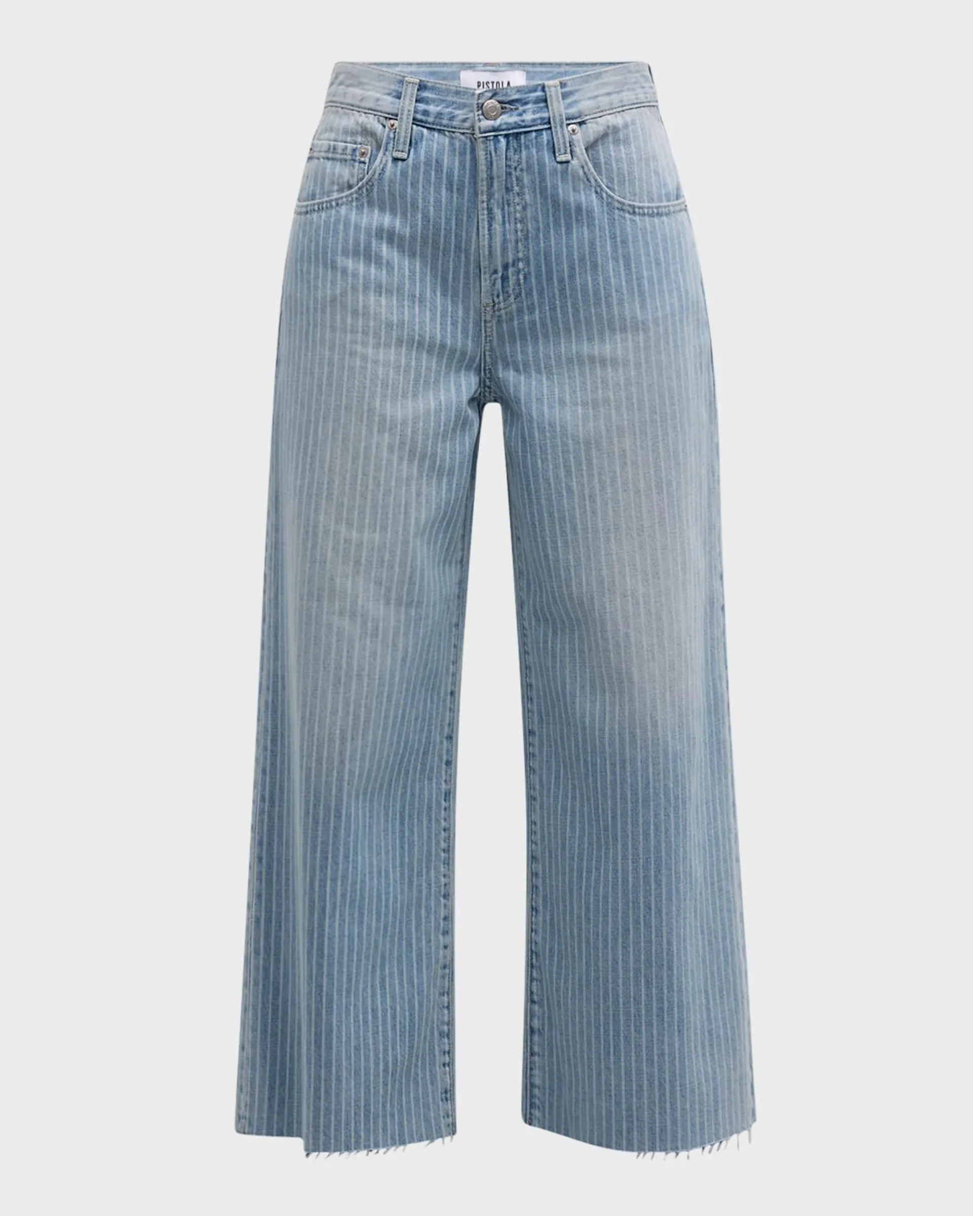 Canopy Stripe Jadyn Low-Slung Palazzo Jeans