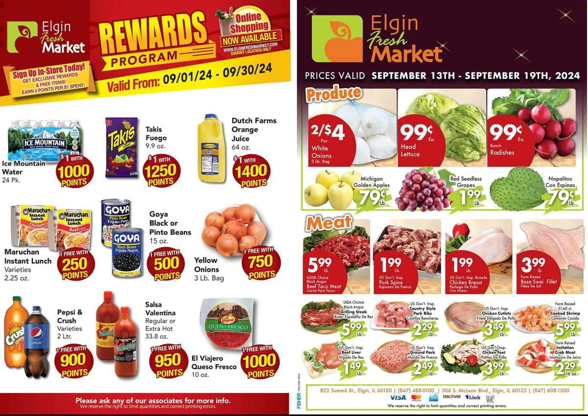 Elgin Fresh Market Weekly Ad - 1