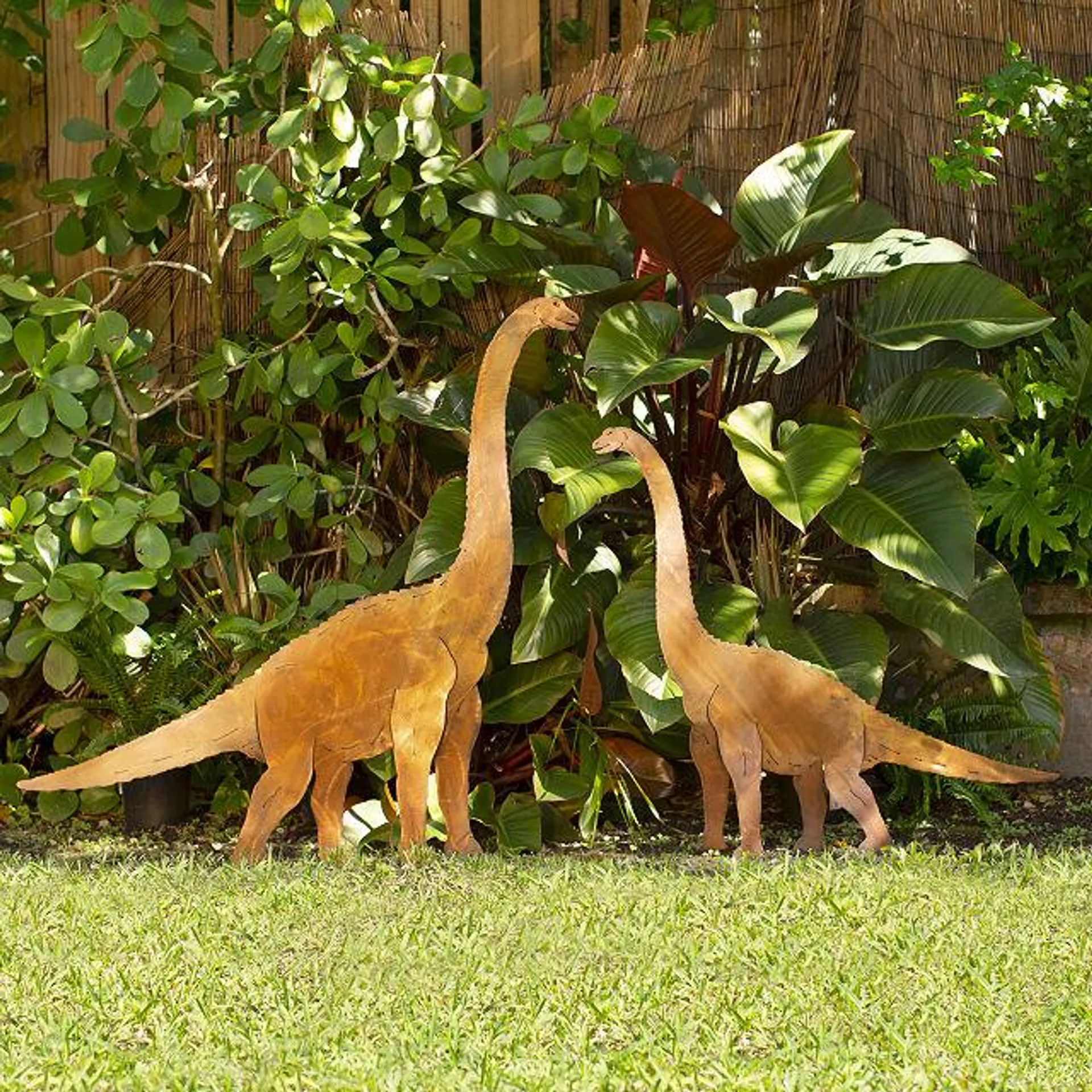 Plant Eater Brontosaurus Sculpture