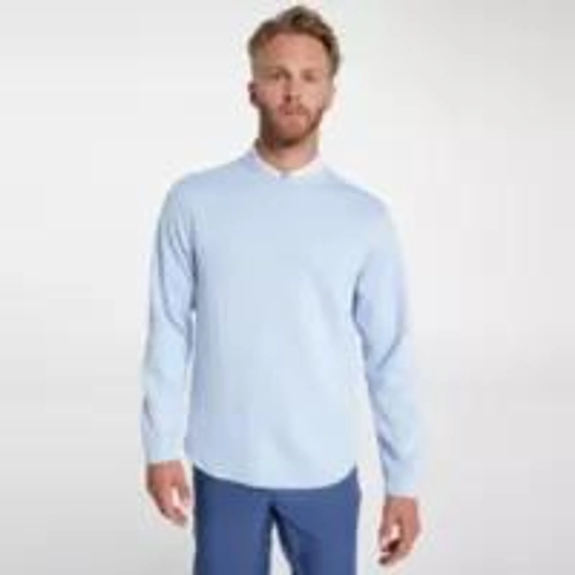 VRST Men's Pinnacle Fleece Crewneck Golf Pullover