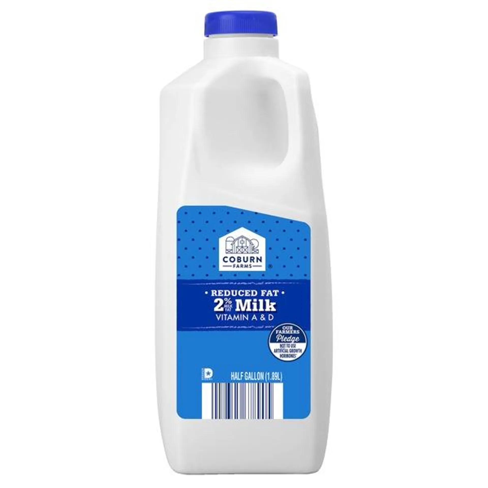 Coburn Farms 2% Milk Half Gallon