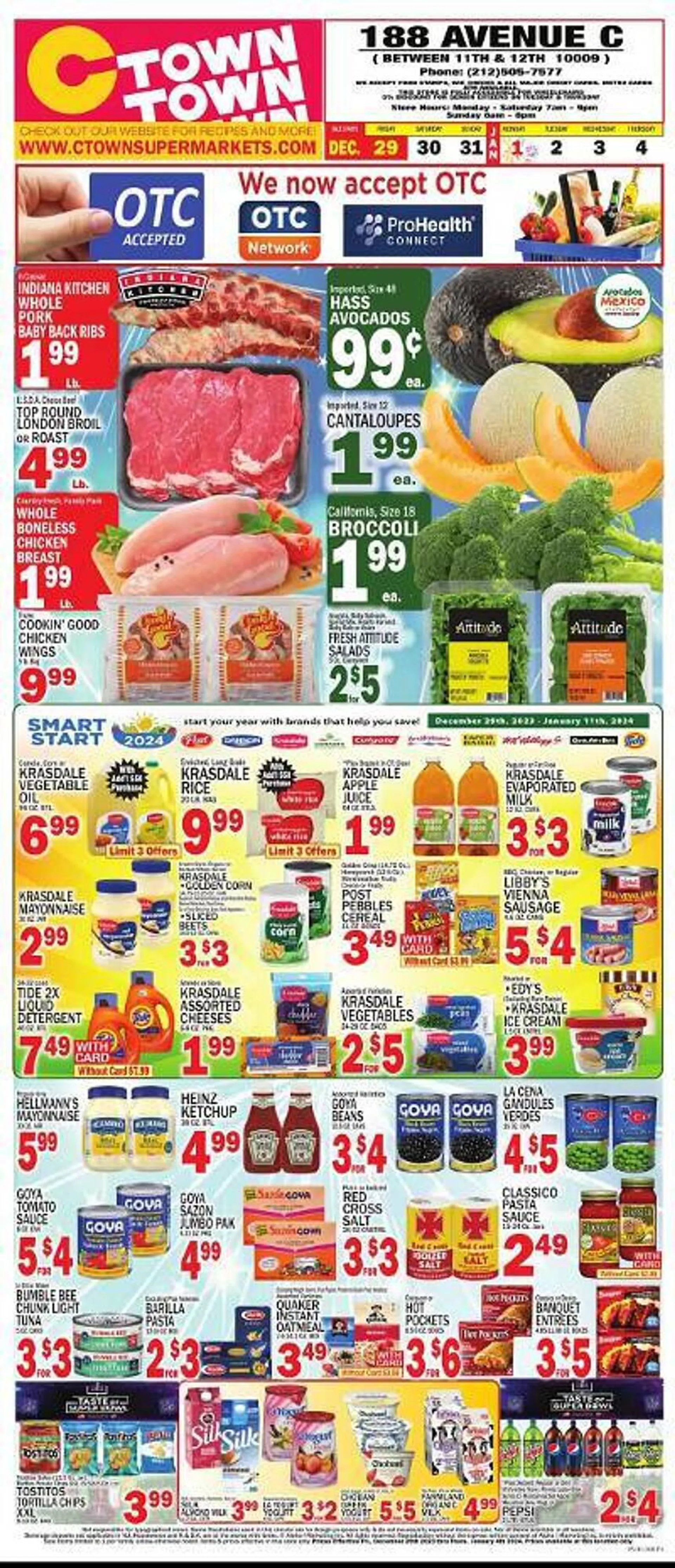 Weekly ad Ctown Weekly Ad from December 29 to January 4 2024 - Page 