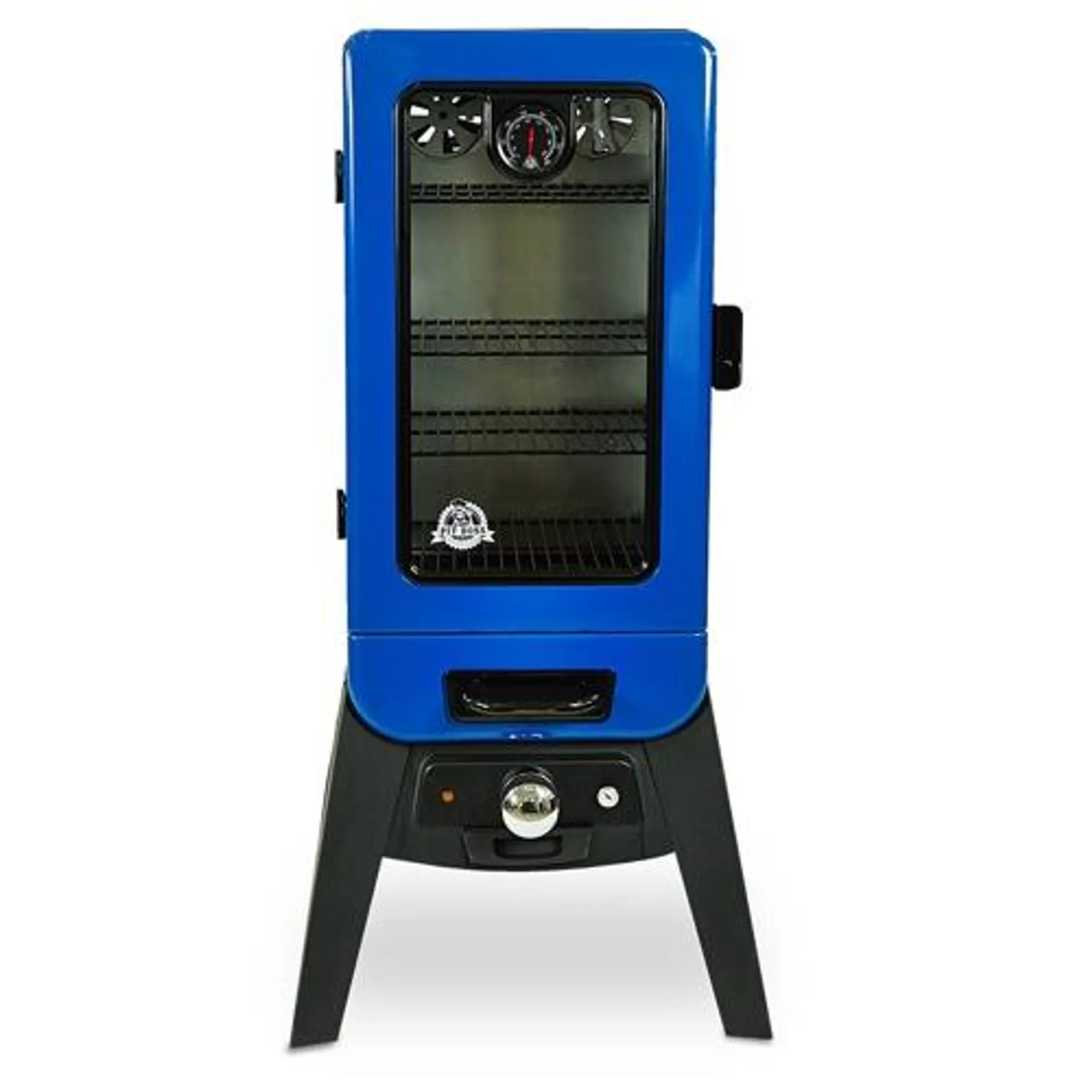 Pit Boss Vertical Smoker Analog Electric Blue Blazing 3 Series