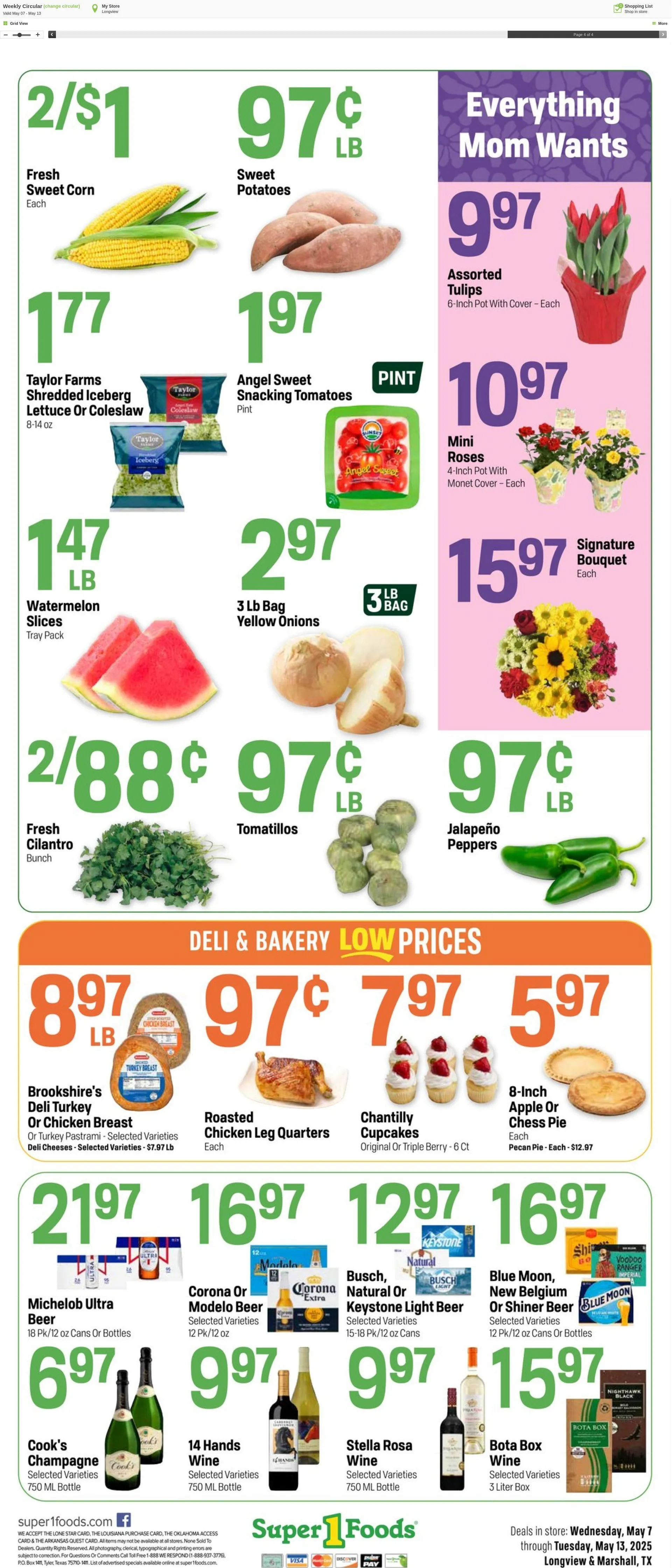 Weekly ad Super1Foods from May 7 to May 13 2025 - Page 4