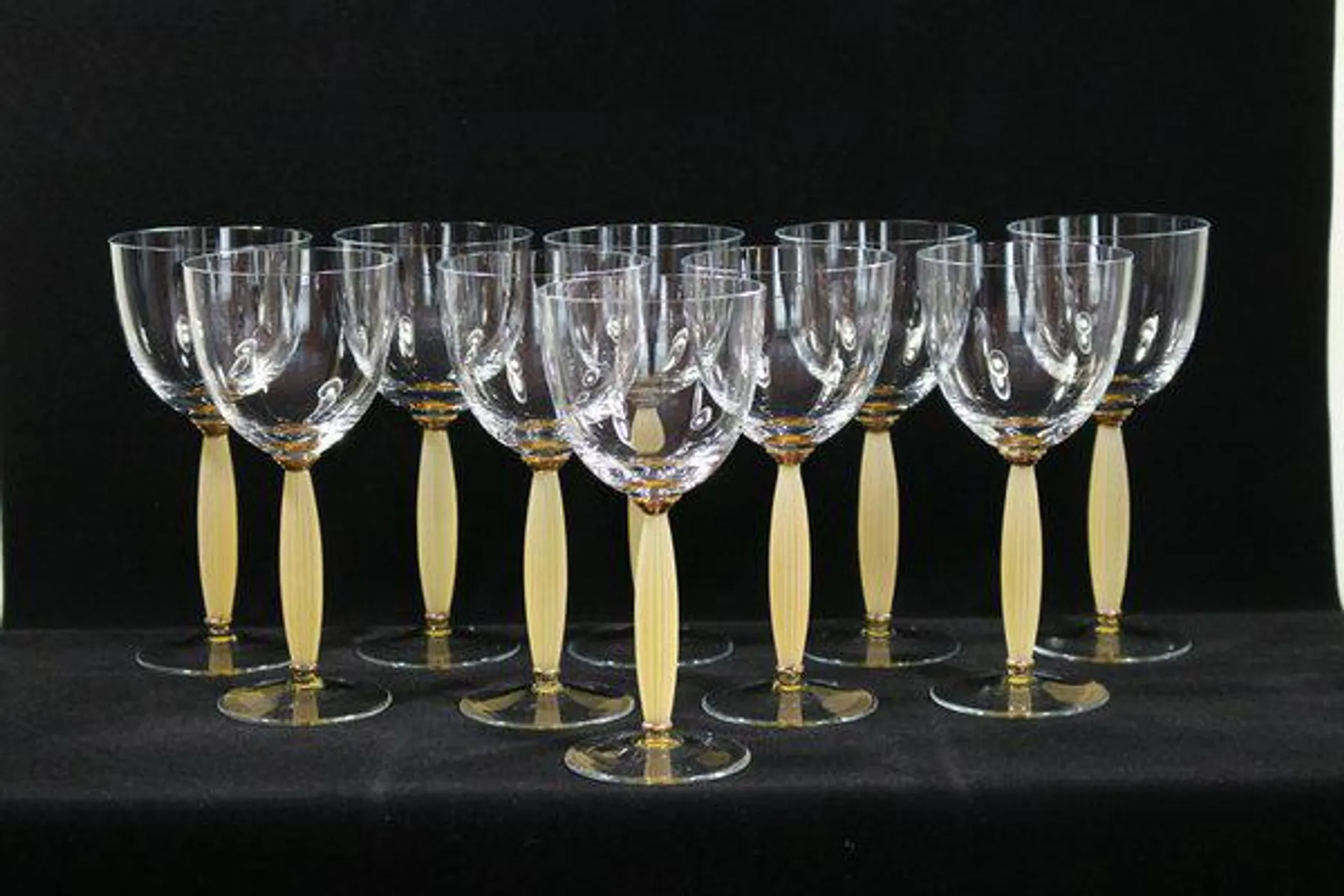 Wine Glasses, 1964, Set of 10